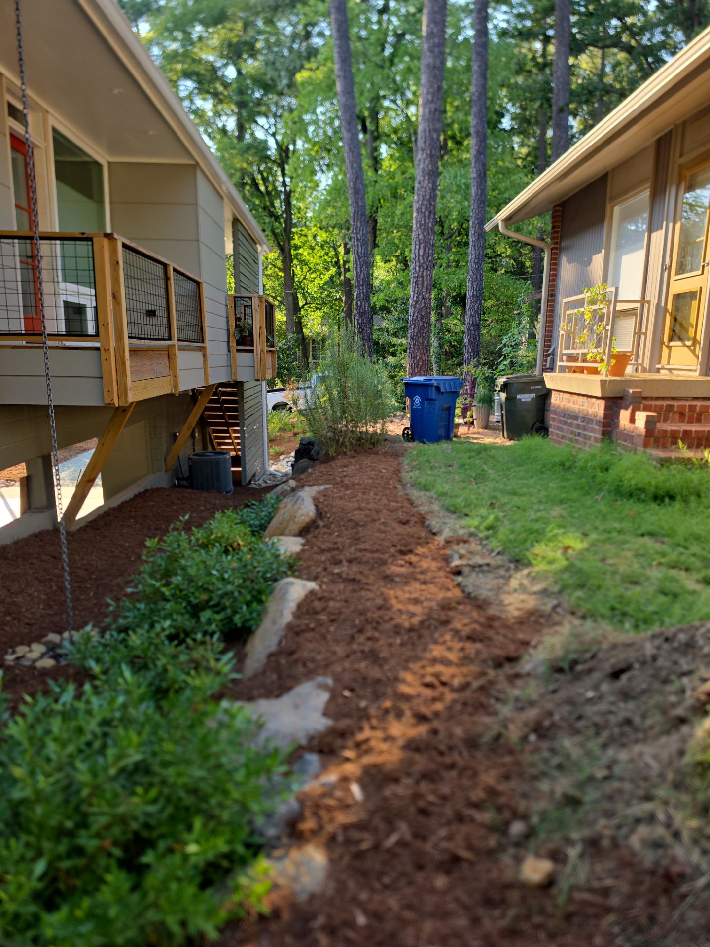 Mulching in Durham by Martinez Brother’s Nc Landscaping Inc
