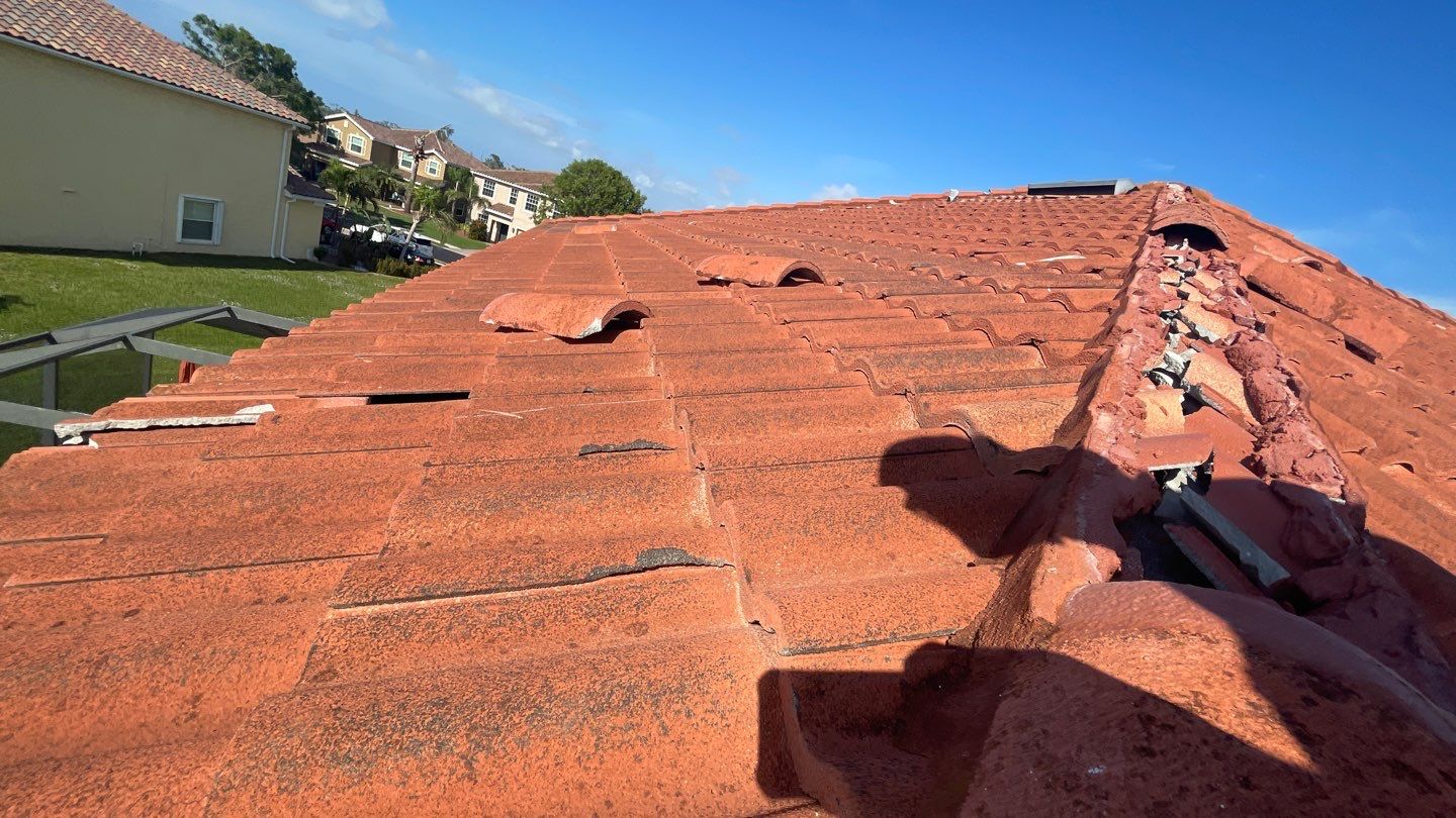 Residential Roofing Repair using Concrete Tile by Four Peaks Roofing
