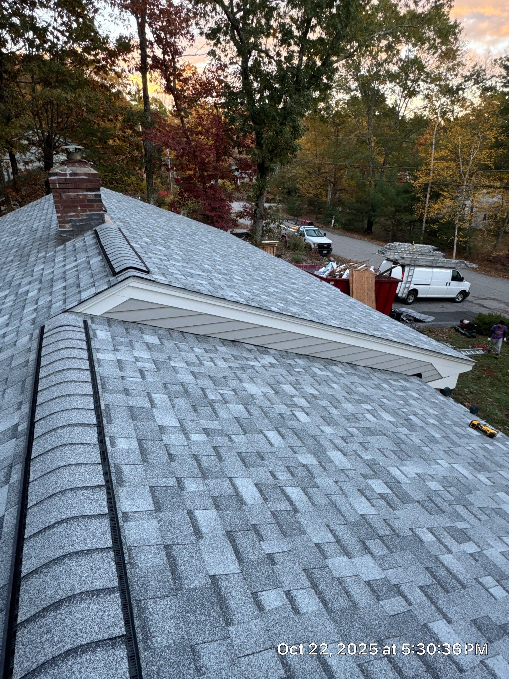 Roof Replacement in Newmarket, NH – Owens Corning Duration Shingles in Sierra Gray by Compass exteriors
