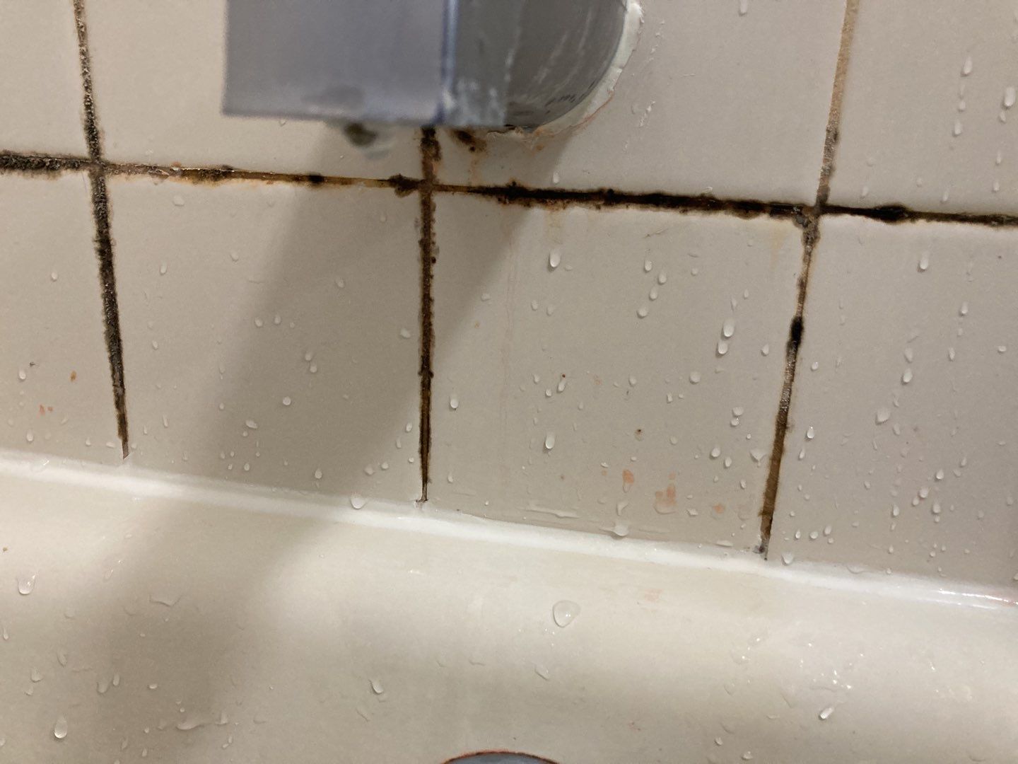 Water Damage in Bathroom by Accountable Home Services