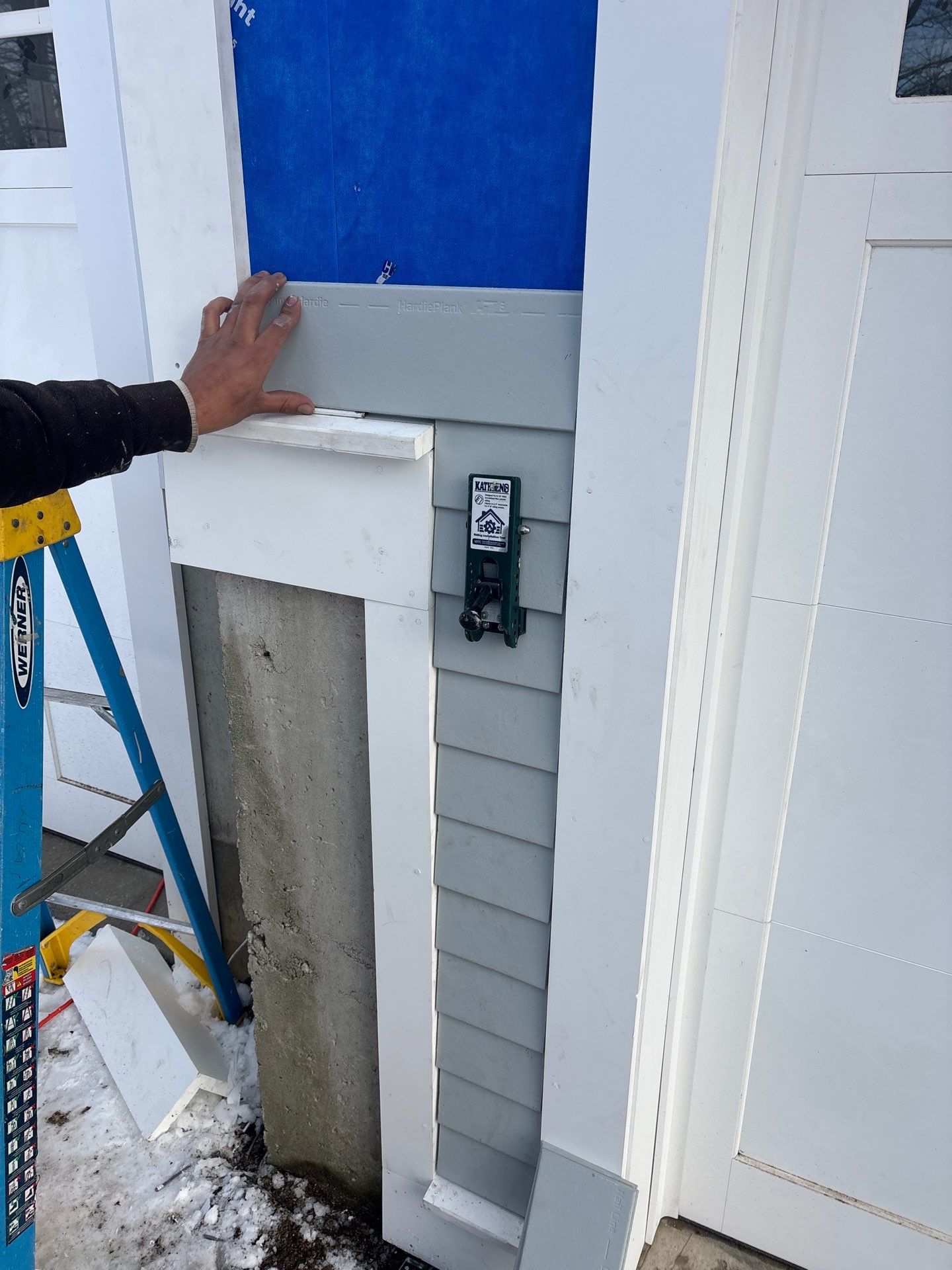 Complete Home Renovation with James Hardie® Clapboard & Shake Siding and Custom PVC Trim by Sensible Home Solutions
