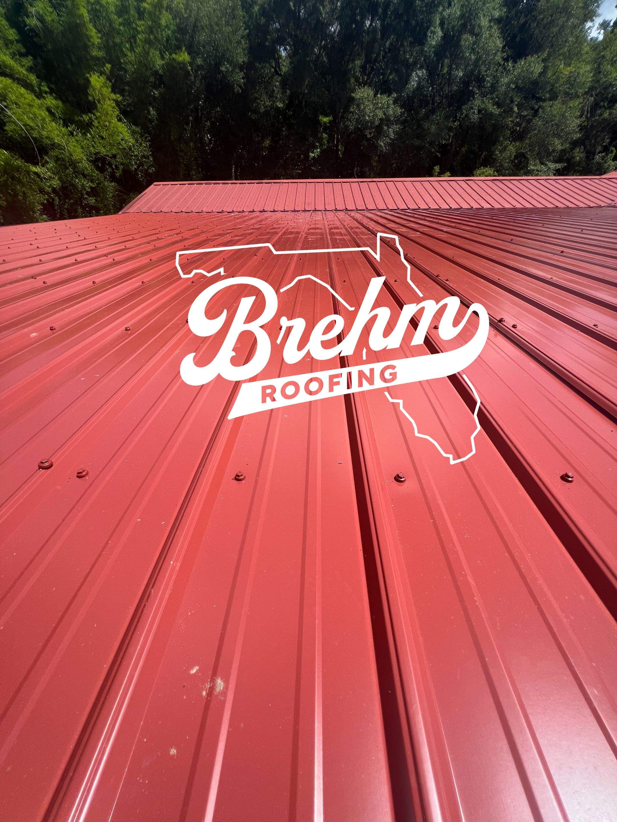 Metal Roof Installation in Gainesville, Florida by Brehm Roofing