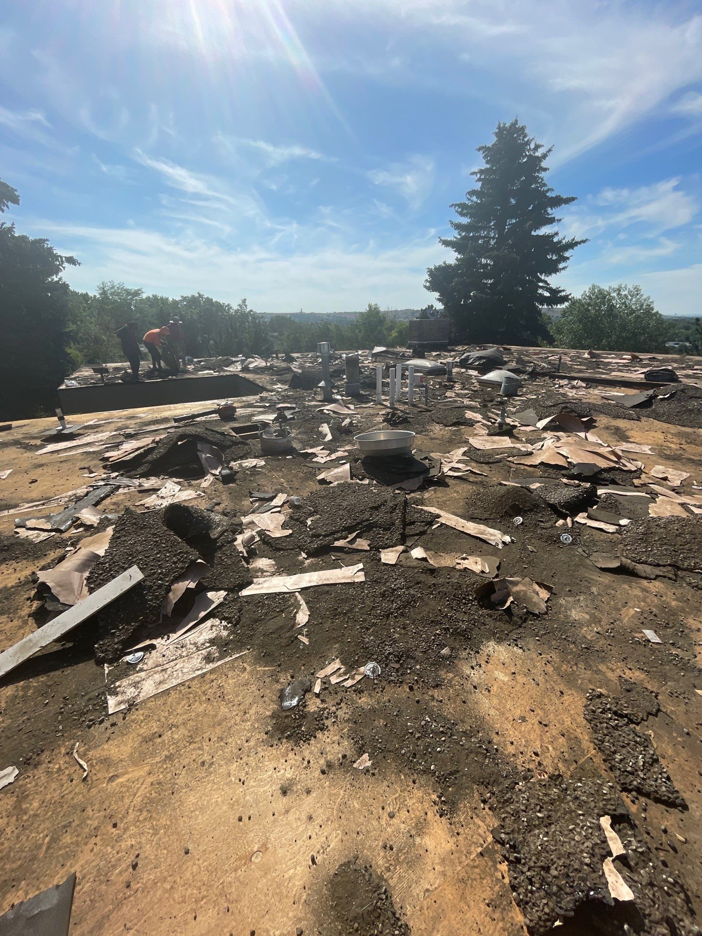 Project in Great Falls by KQC Roofing