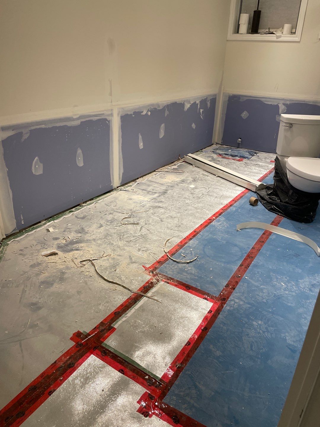 Basement rebuilt after flood by Eco-Nature Construction Inc.