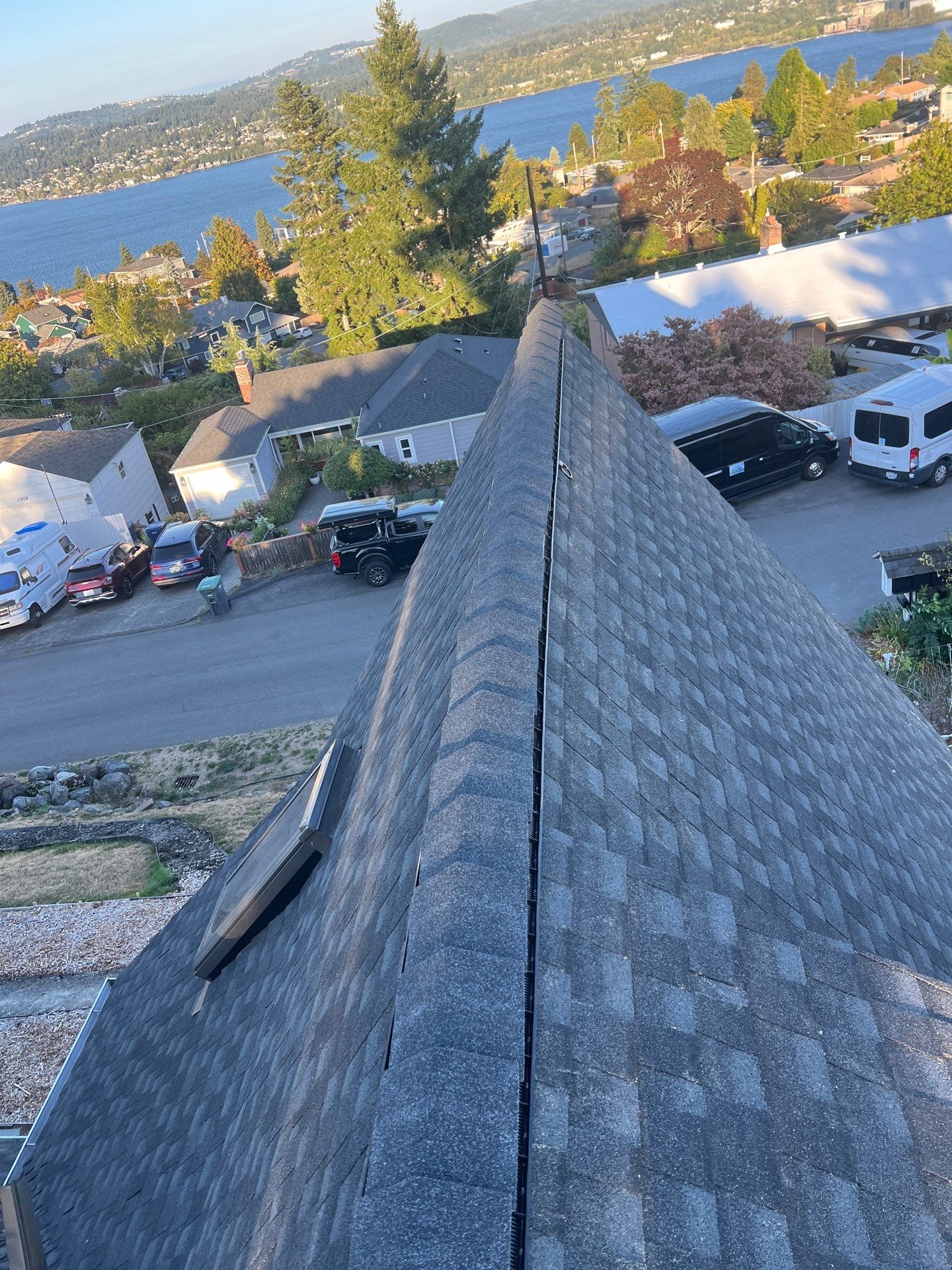 Residential Roofing Installation using GAF UHDZ Shingles by Roofing Formula LLC
