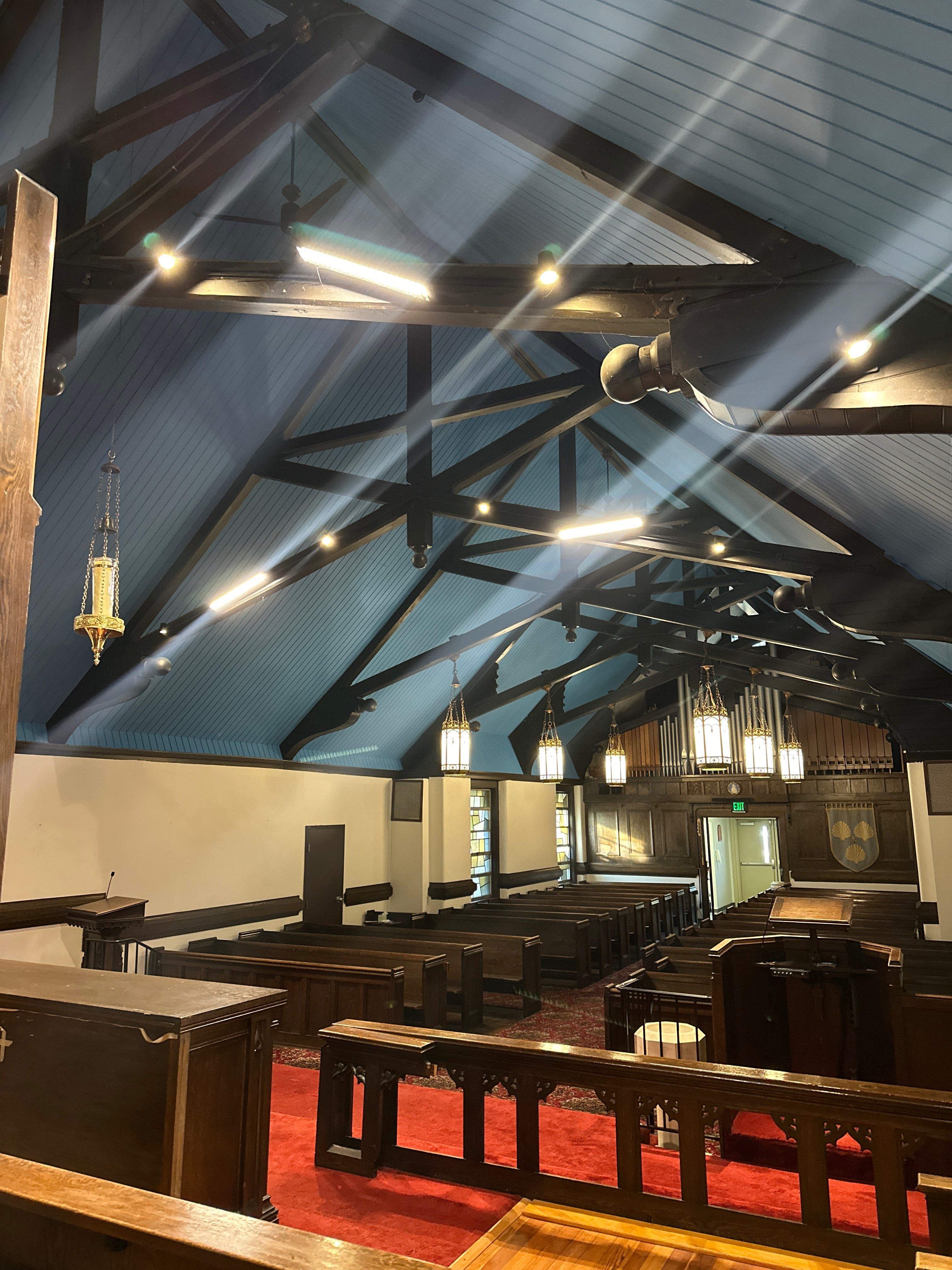 Clintonville Church Ceiling Project by Painter1 of Columbus