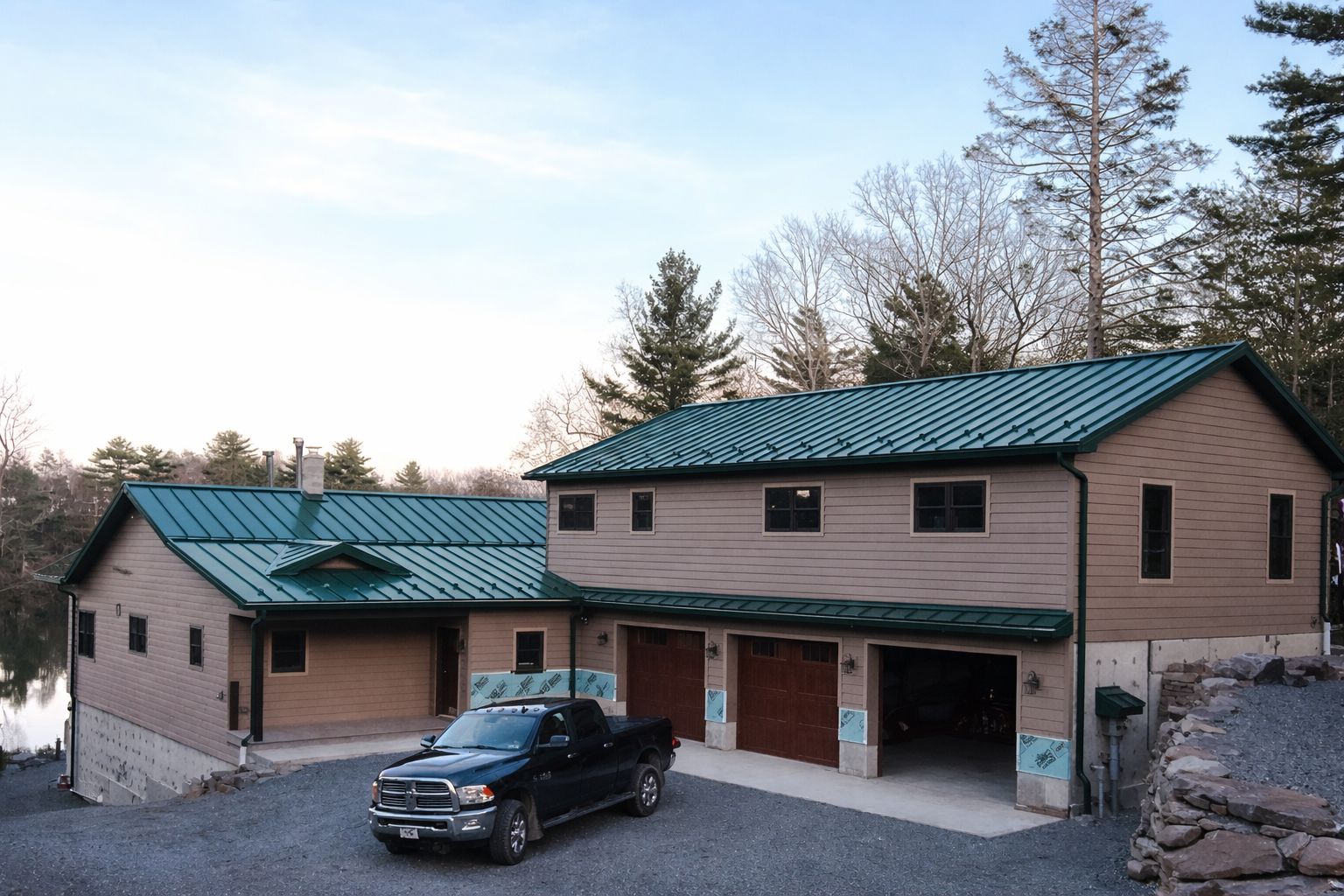 ABSeam Metal Roof by Esh Builders