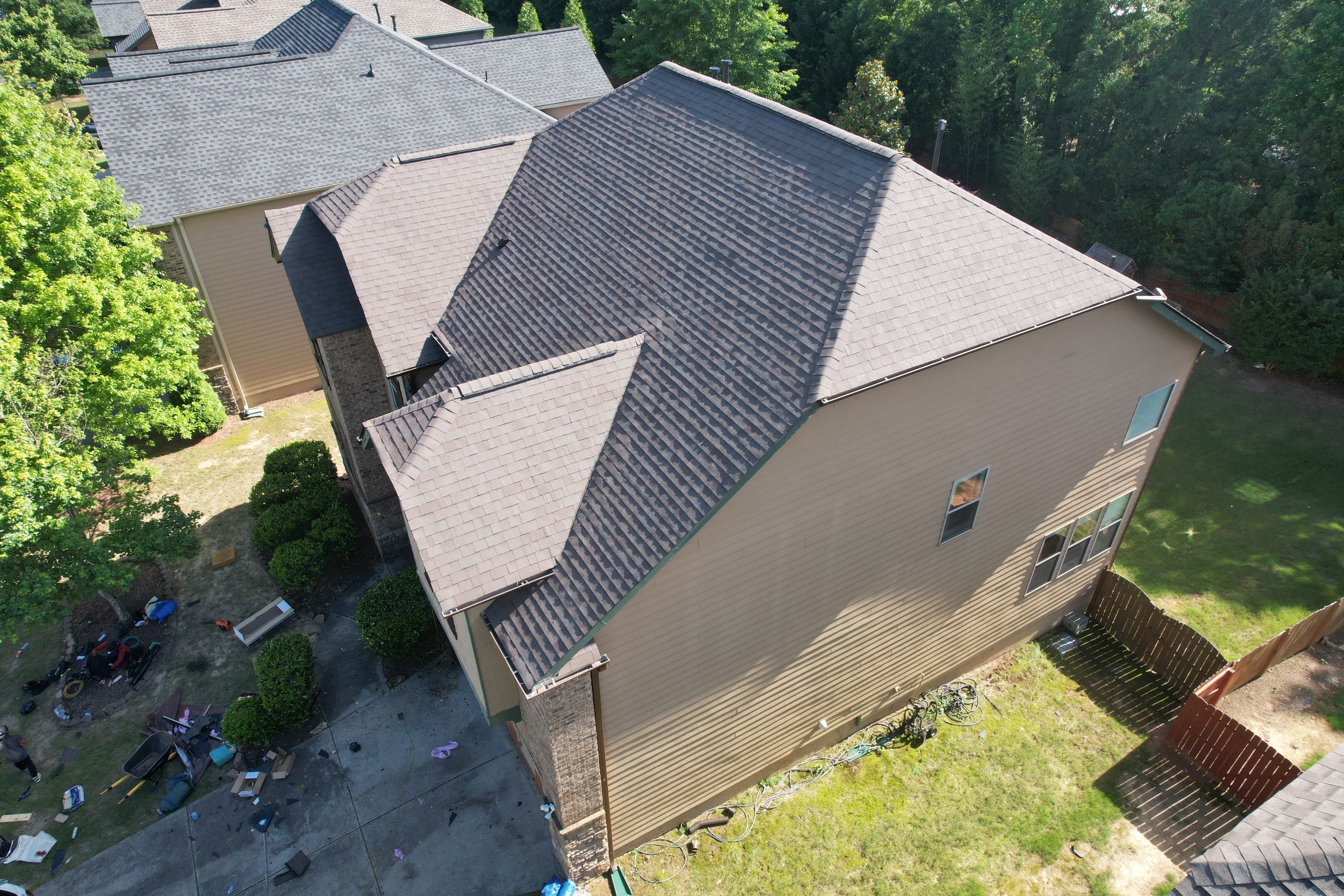 Residential Roof Replacement using Owens Corning by Inspector Roofing and Restoration