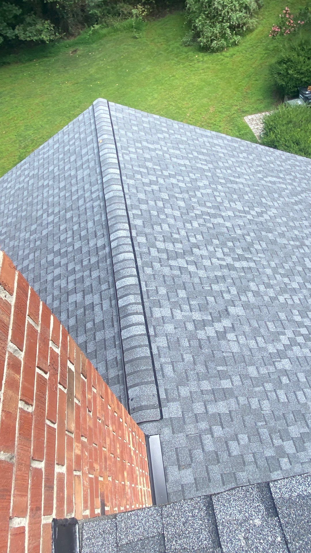 Oakton: Residential Roof Replacement with CertainTeed Landmark Designer Shingles in Pewter by RM Banning, Inc.