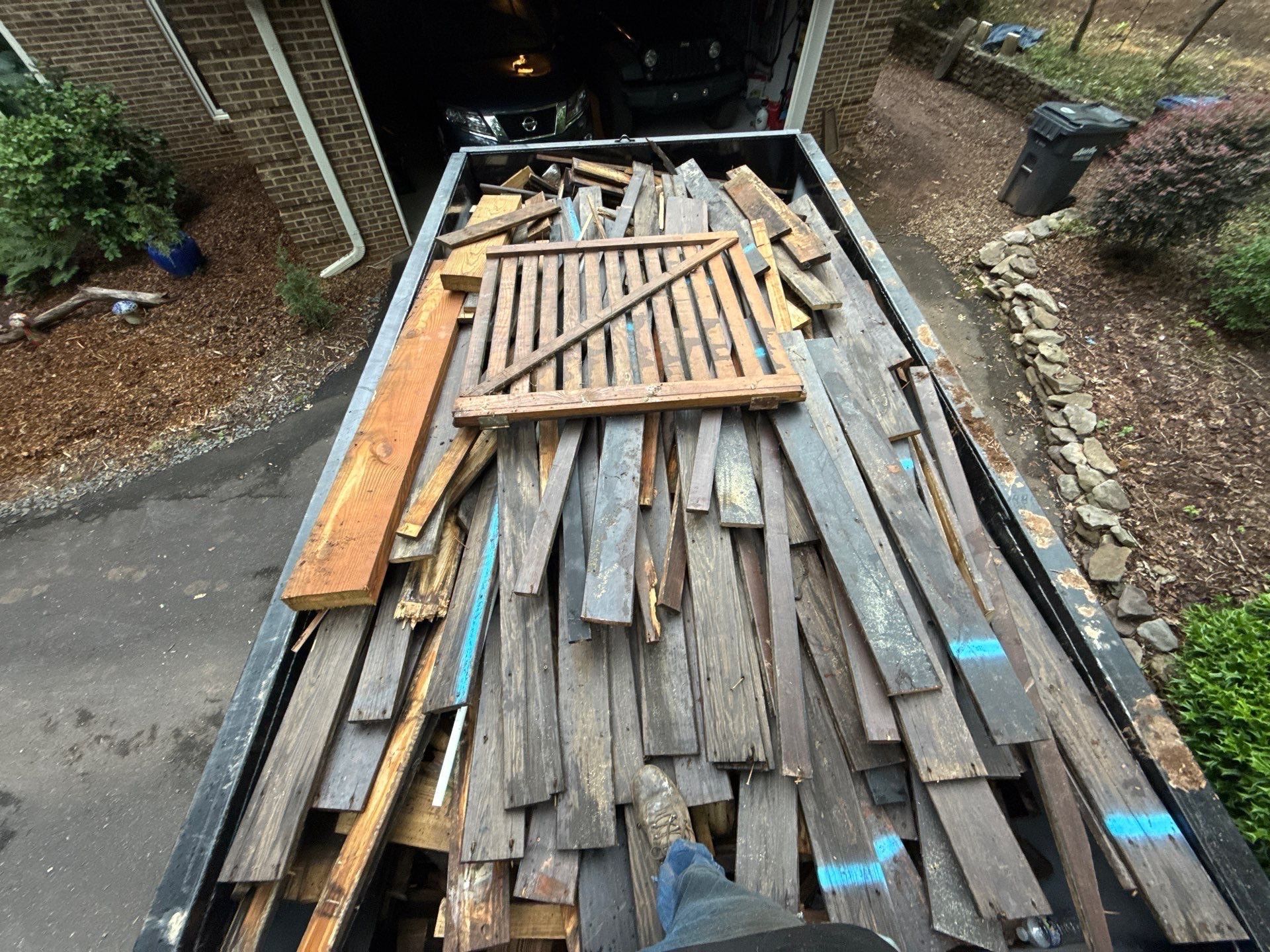 Project in Waxhaw by Badger Hauling