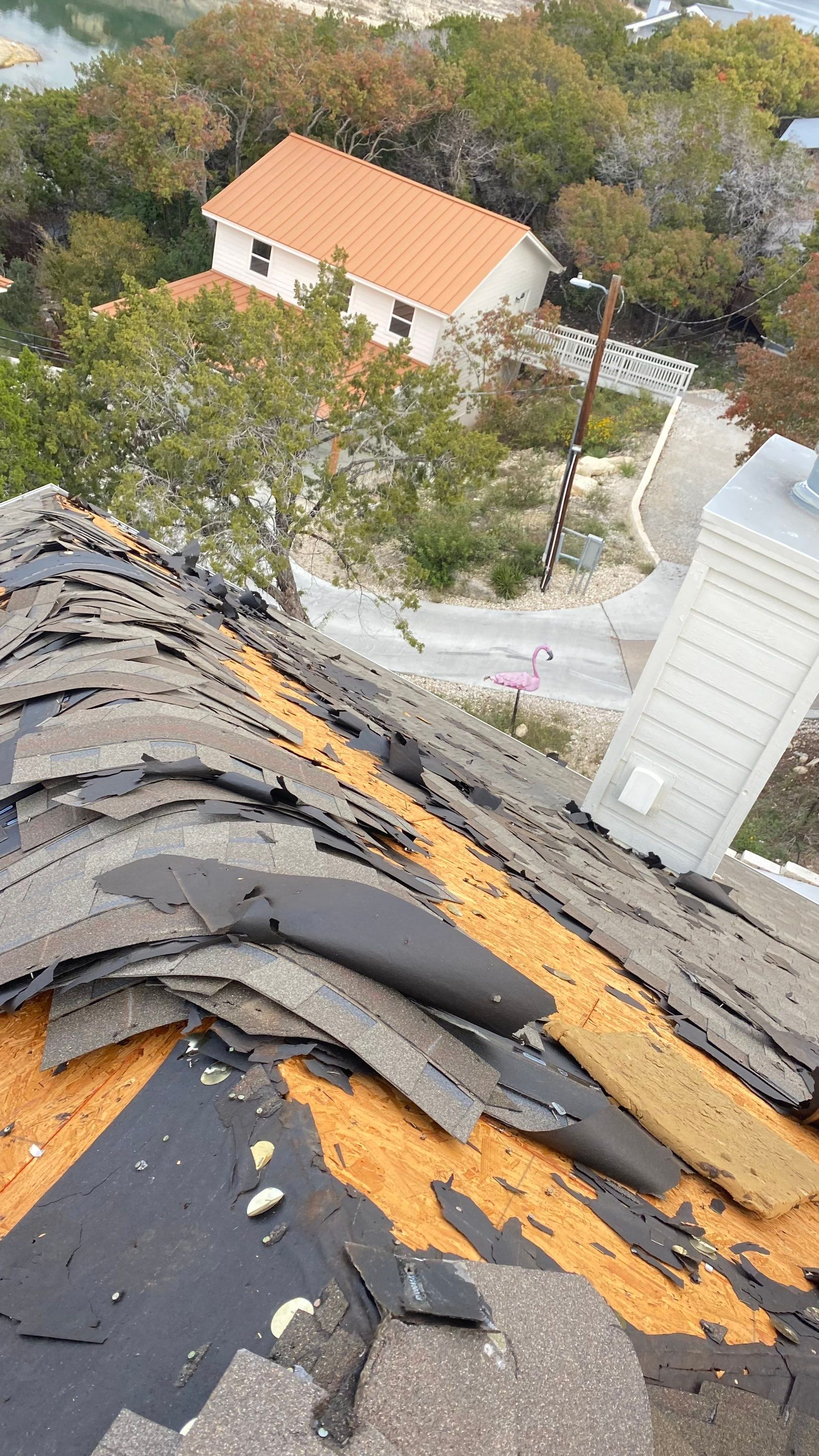Residential Roof Replacement using Owens Corning 30 year Architectural Shingles by Premier Roofing and Contracting