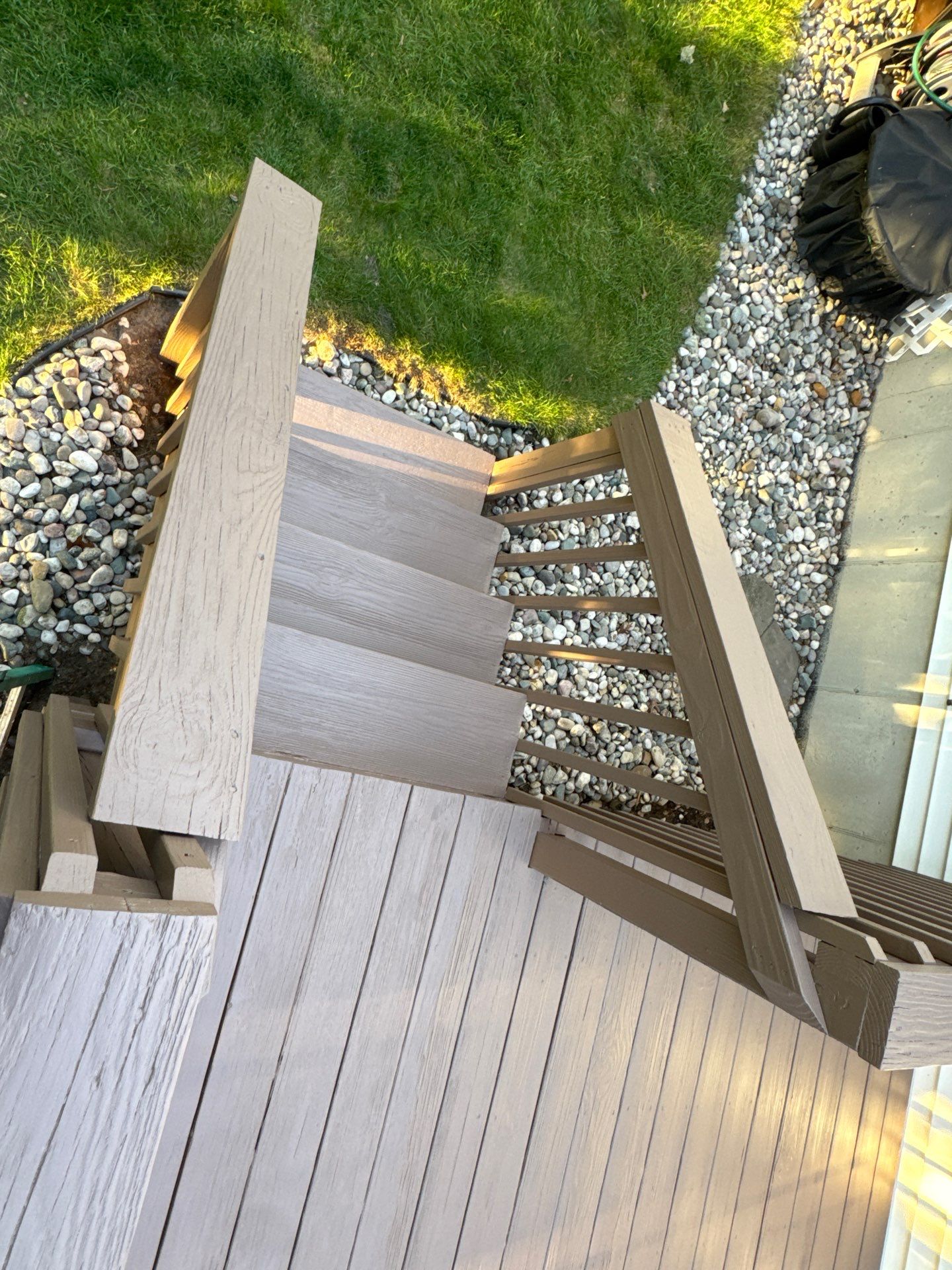 Deck Pressure Washing and Staining in Norton Shores Michigan! by Gordon Painting