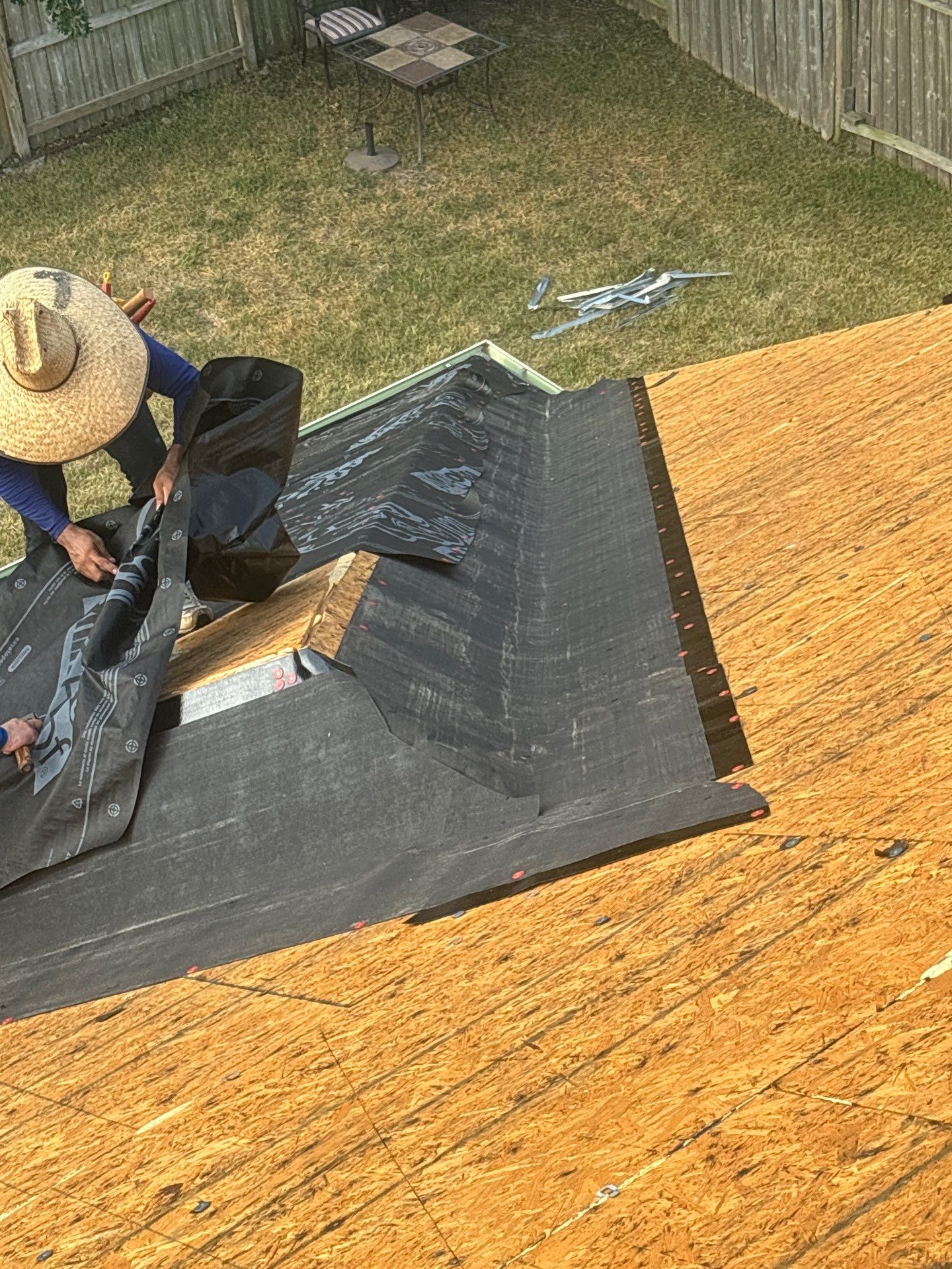 Residential Roofing Installation using Owen's Corning Duration (Lifetime) Shingles by Roof Repair Company