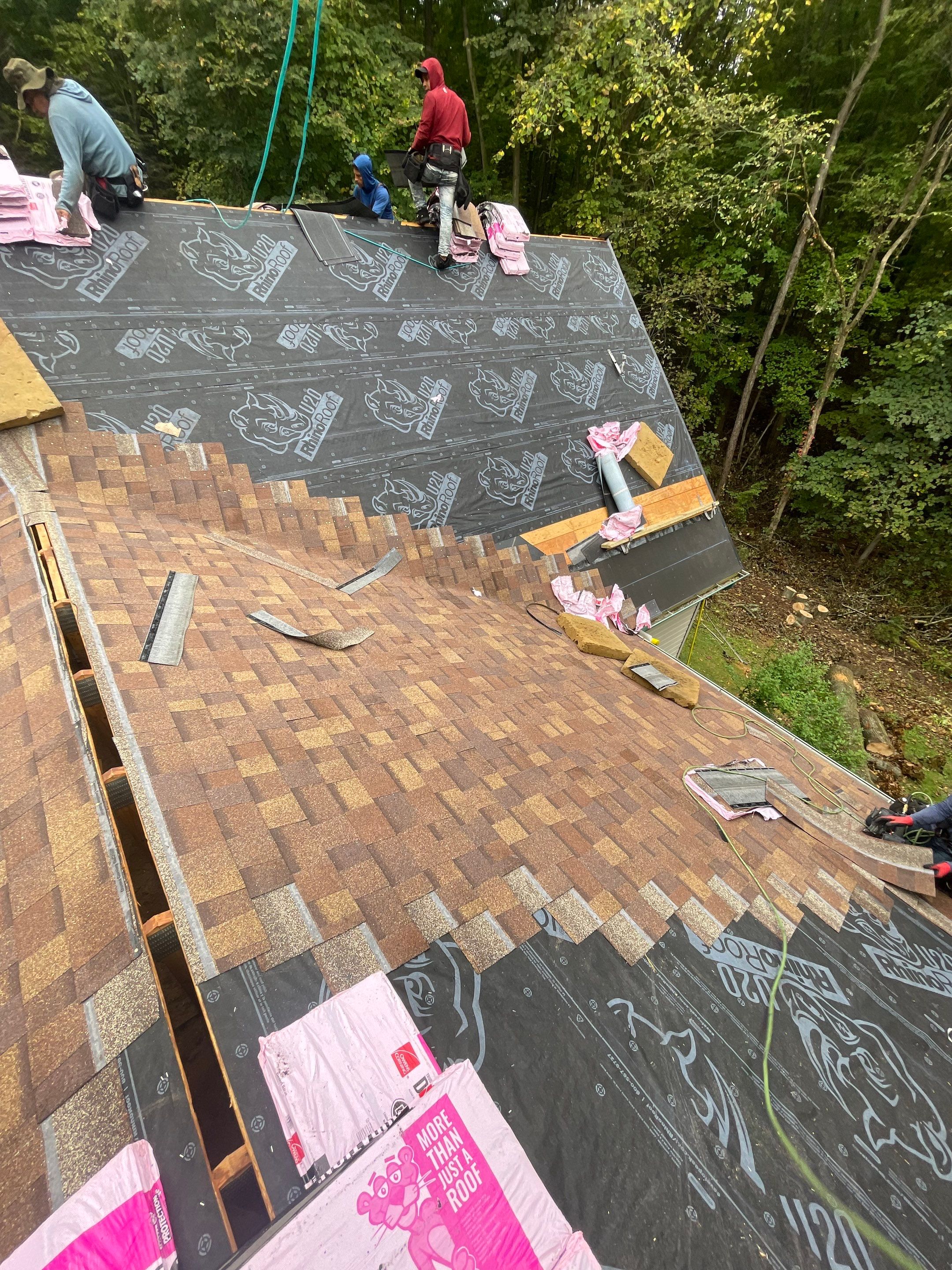 Roof Replacement using Owens Corning Duration by 180 Contractors