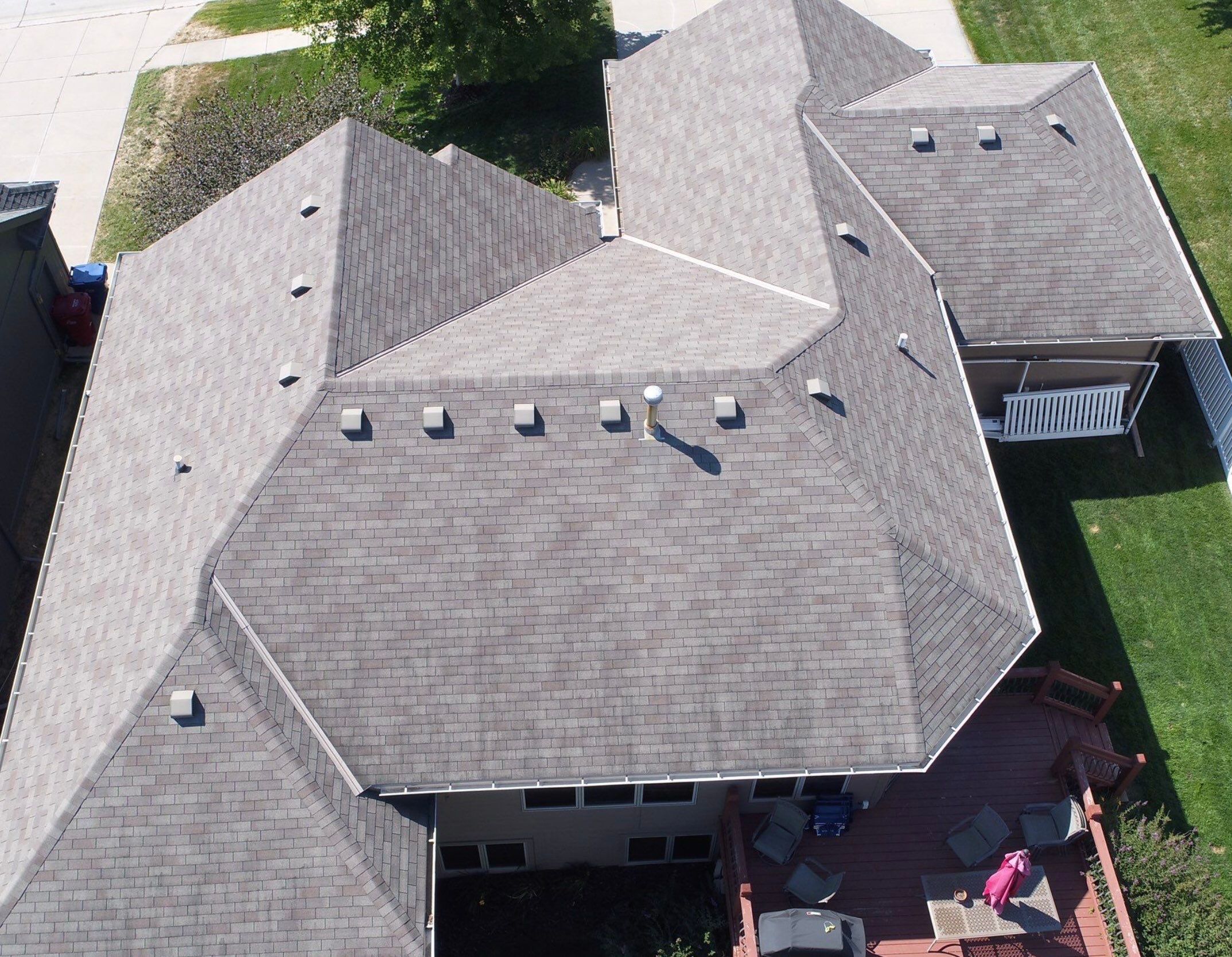 Residential Roofing Installation using Owens Corning Duration Driftwood by Lightning Exteriors