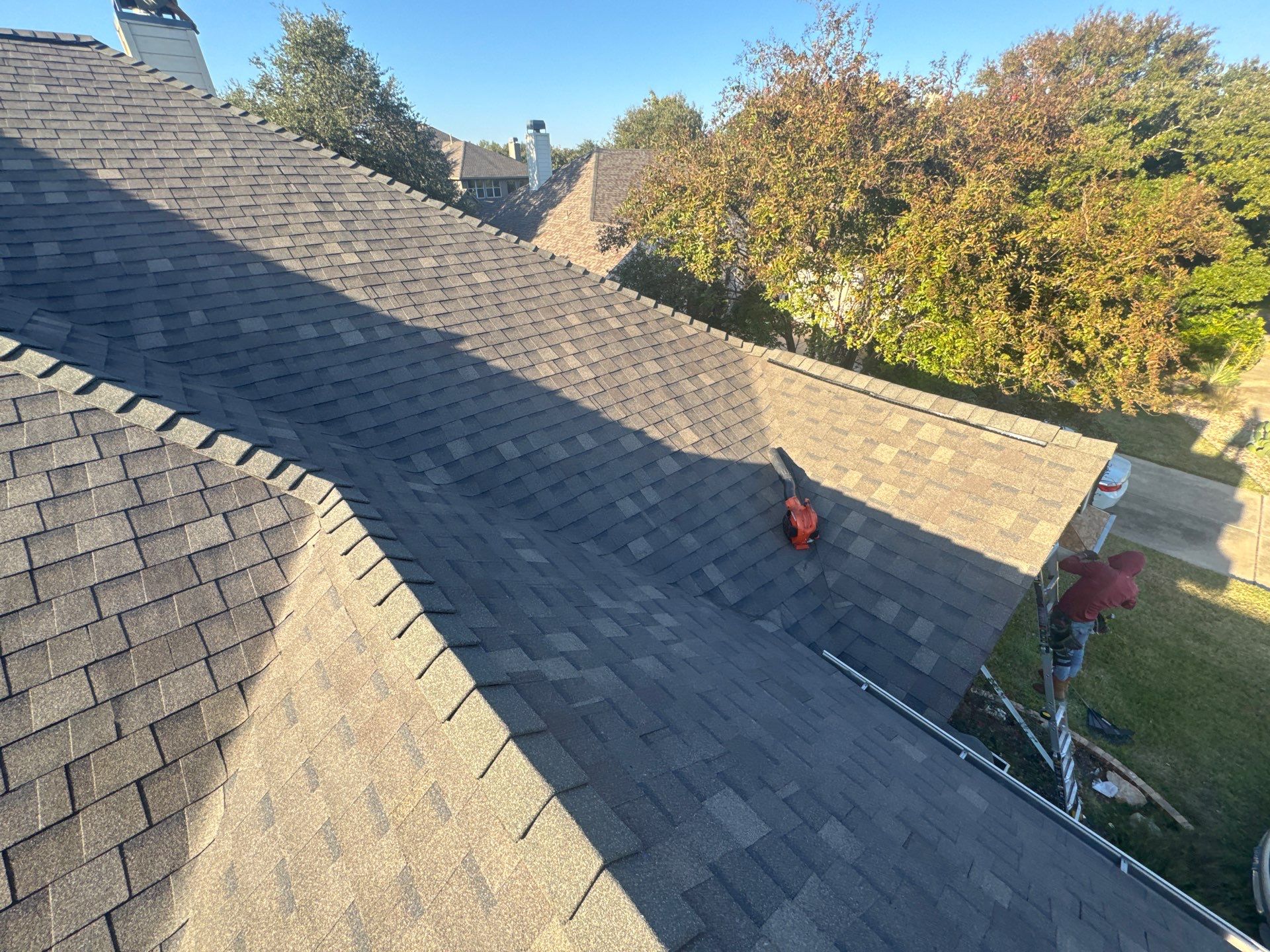 Residential Roof Replacement using ATLAS PINNACLE IR - WEATHEREDWOOD by Elite Roofing LLC