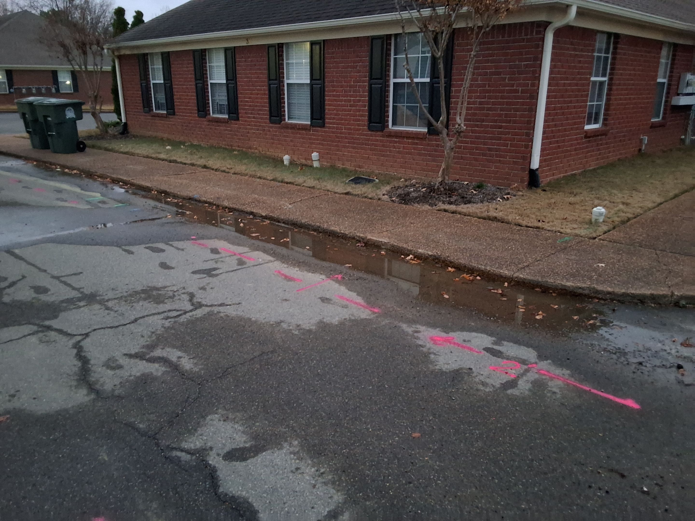 Locating Utilities for water leak repair (Plumbing Company) by Alsip Locating Service, LLC