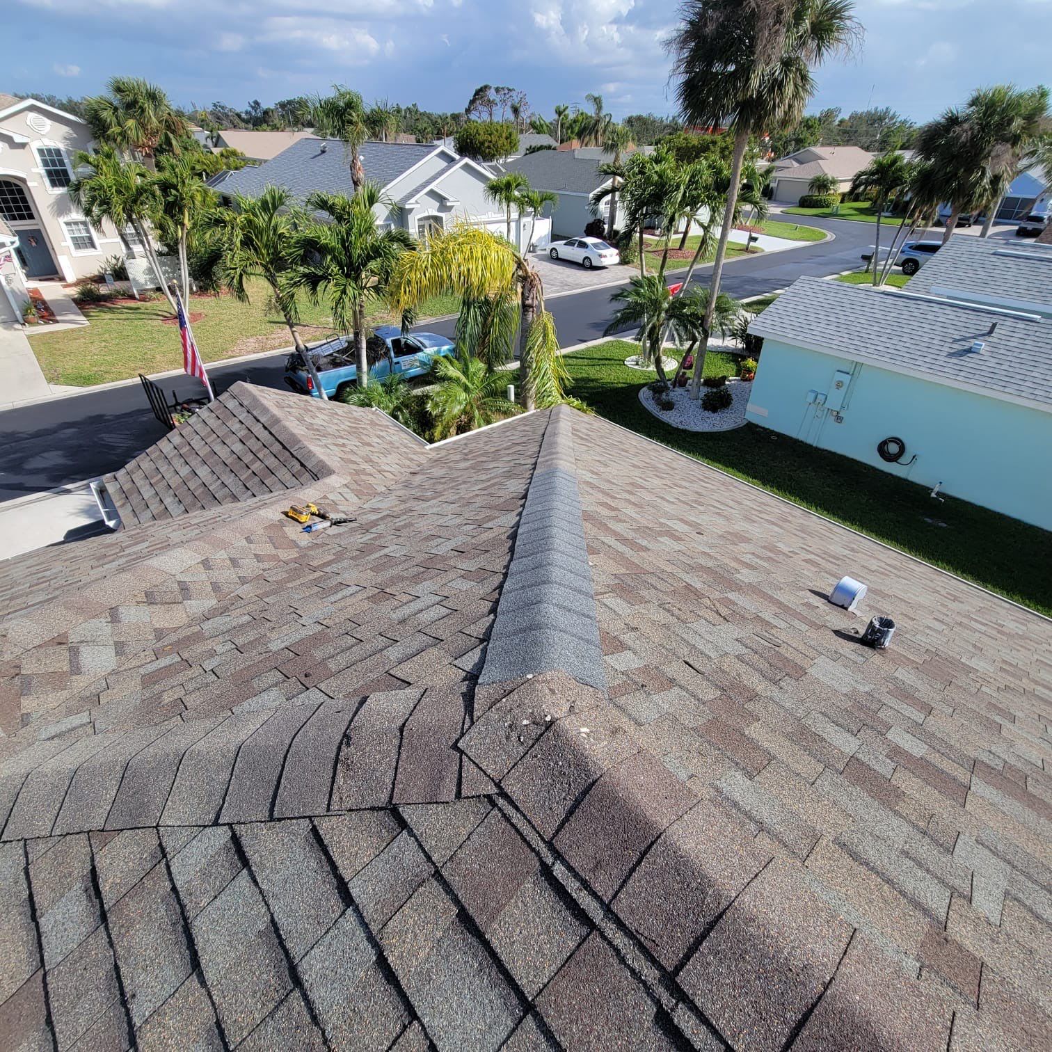 Residential Roofing Repair in Ft. Myers using Owens Corning Duration Shingles by Four Peaks Roofing