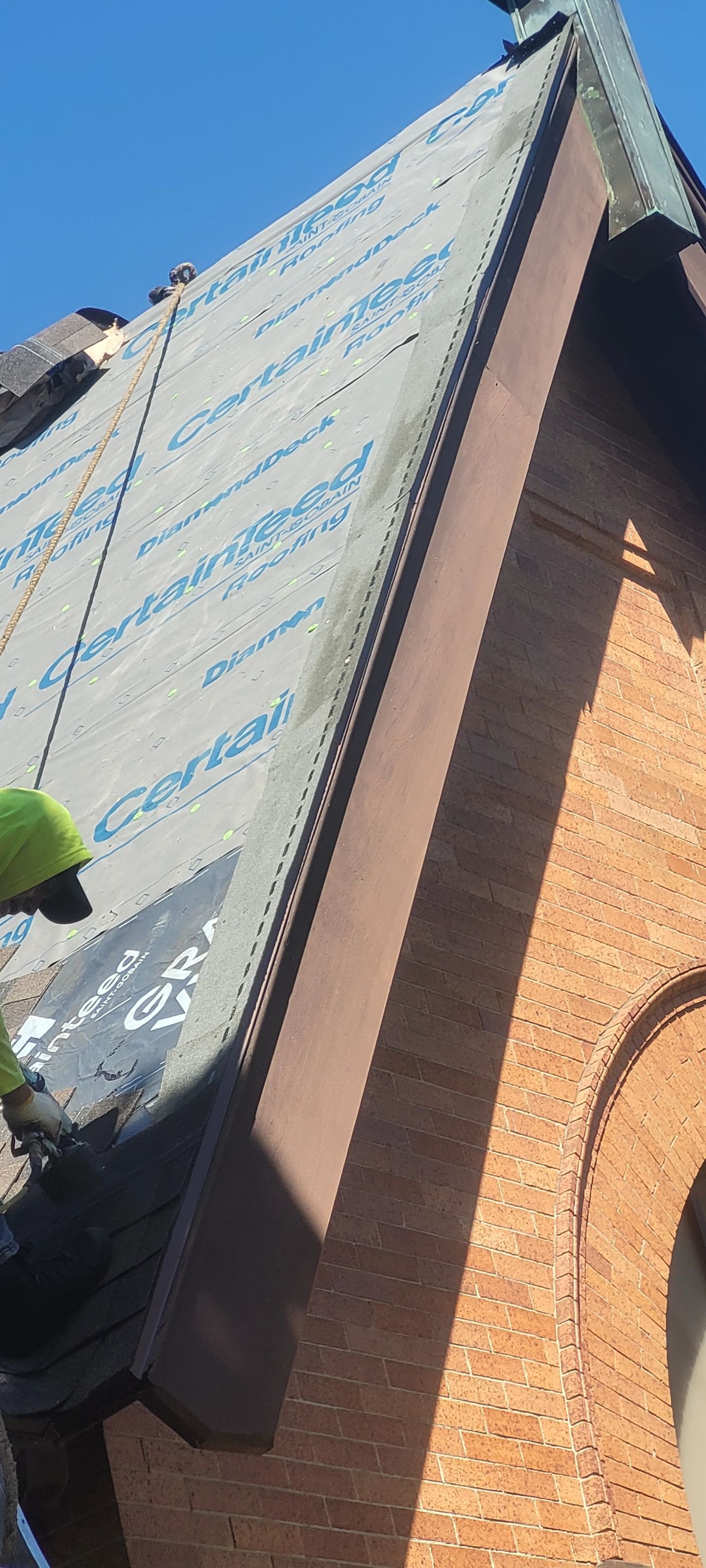 Ansonia, CT and DiGiorgi ROofing & Siding INC create a roofing masterpiece! by DiGiorgi Roofing and Siding Inc