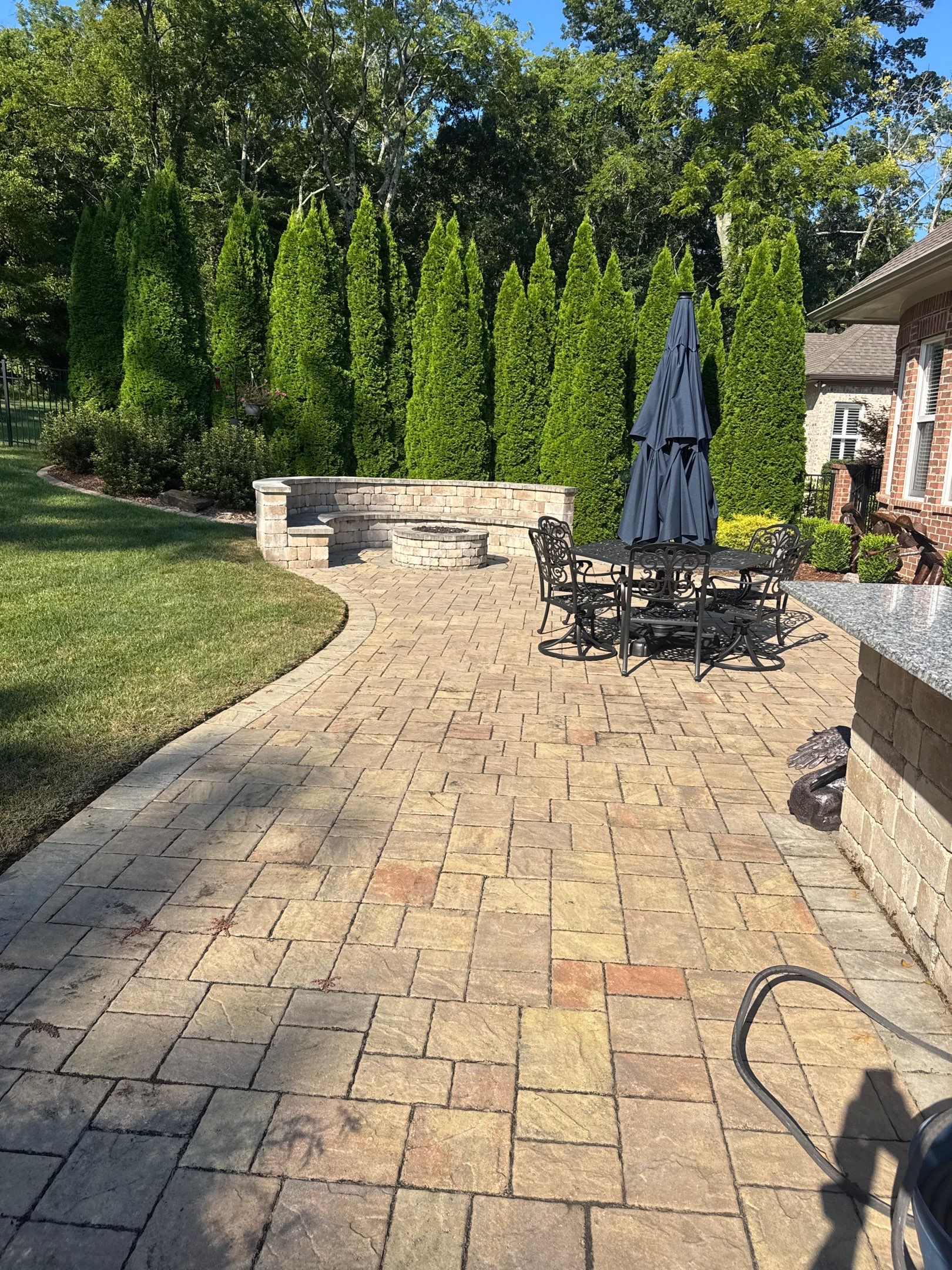 Project in Thompson's Station by Mecham Decorative Concrete