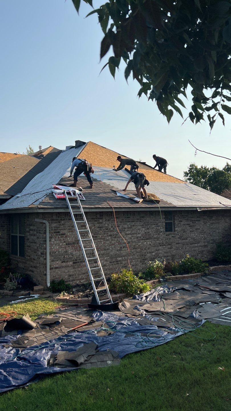 Residential Roofing Installation using GAF Natural Shadow  by A & H Roofing and Contracting