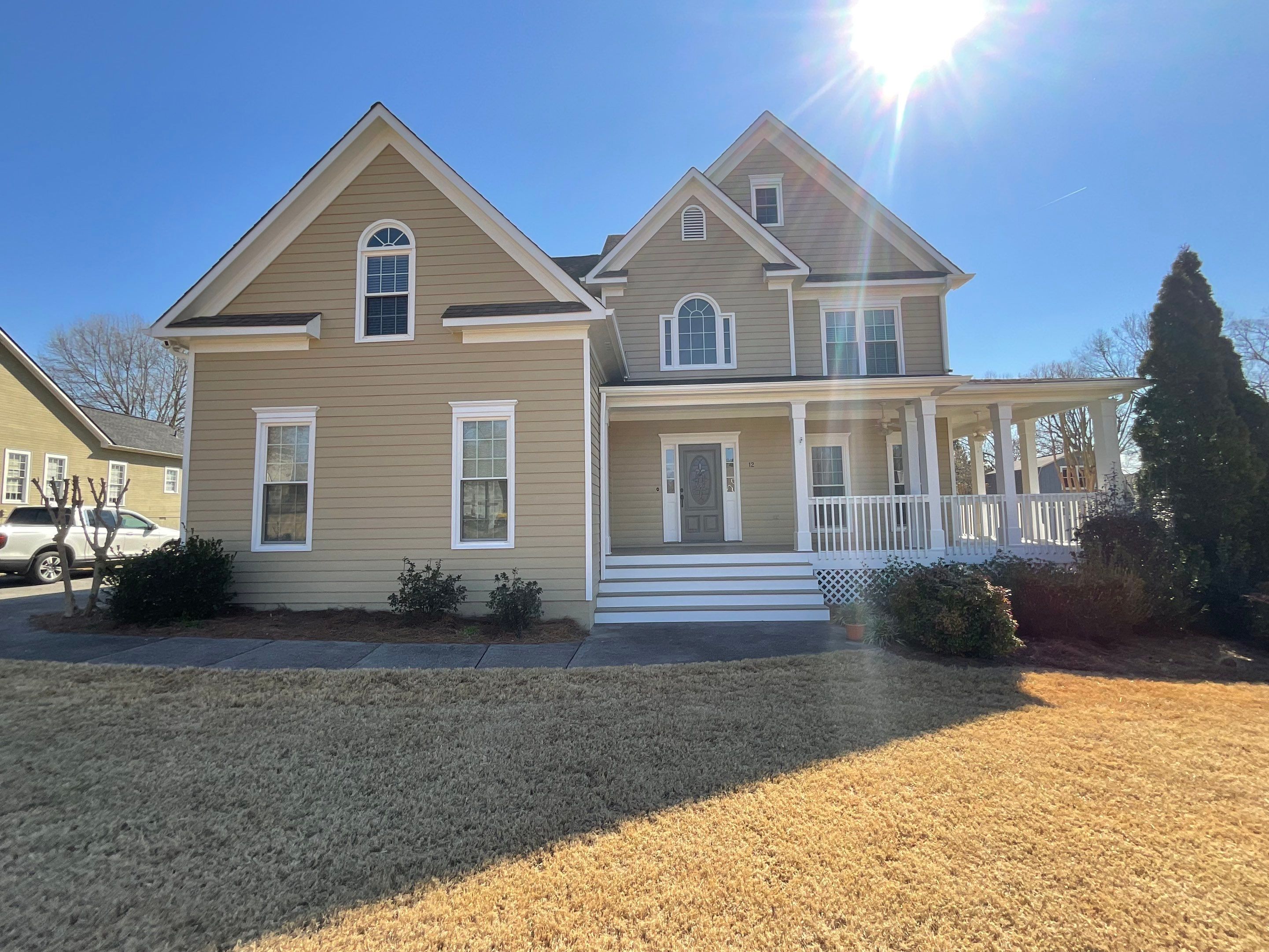 Exterior Siding and Trim Painting Project in Cartersville by Swift Home Renovations