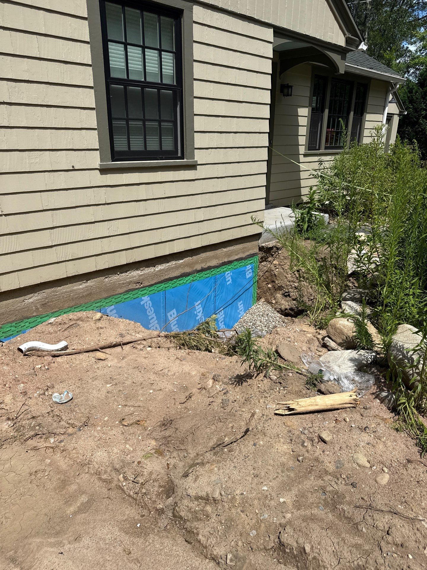 Basement Bathroom & Exterior Drainage by Chagnon Building & Remodeling LLC