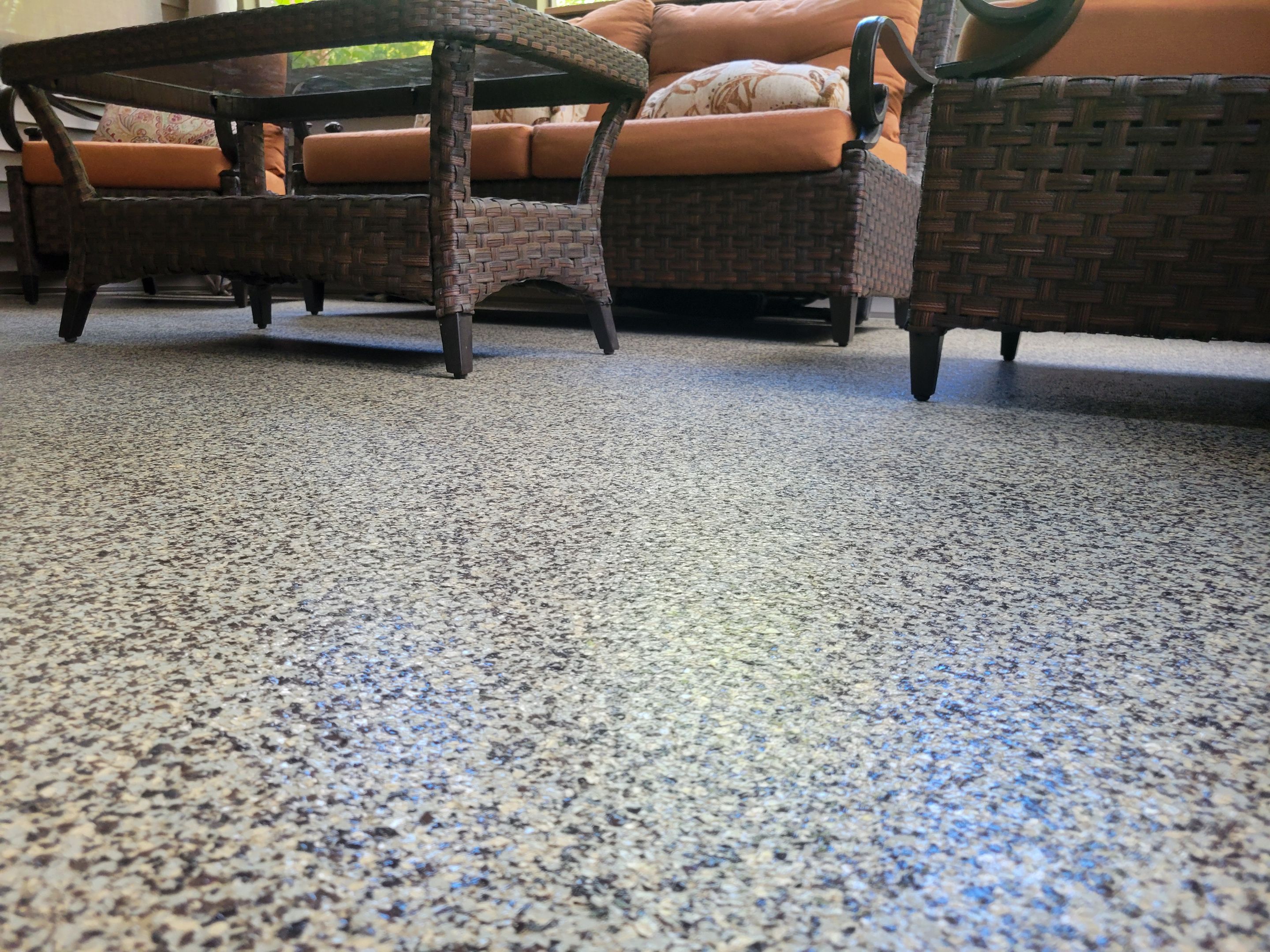 Sunroom in Cordwood - Poland, OH by Alexander Concrete Coatings