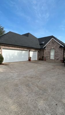 Residential Roofing Installation using GAF Natural Shadow
