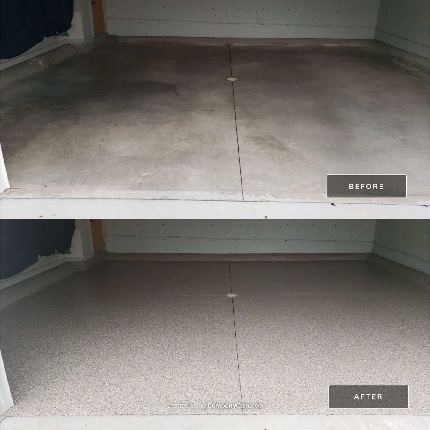 Runnels Garage Floor Coating in Pebble Beach by Revival Concrete Coatings