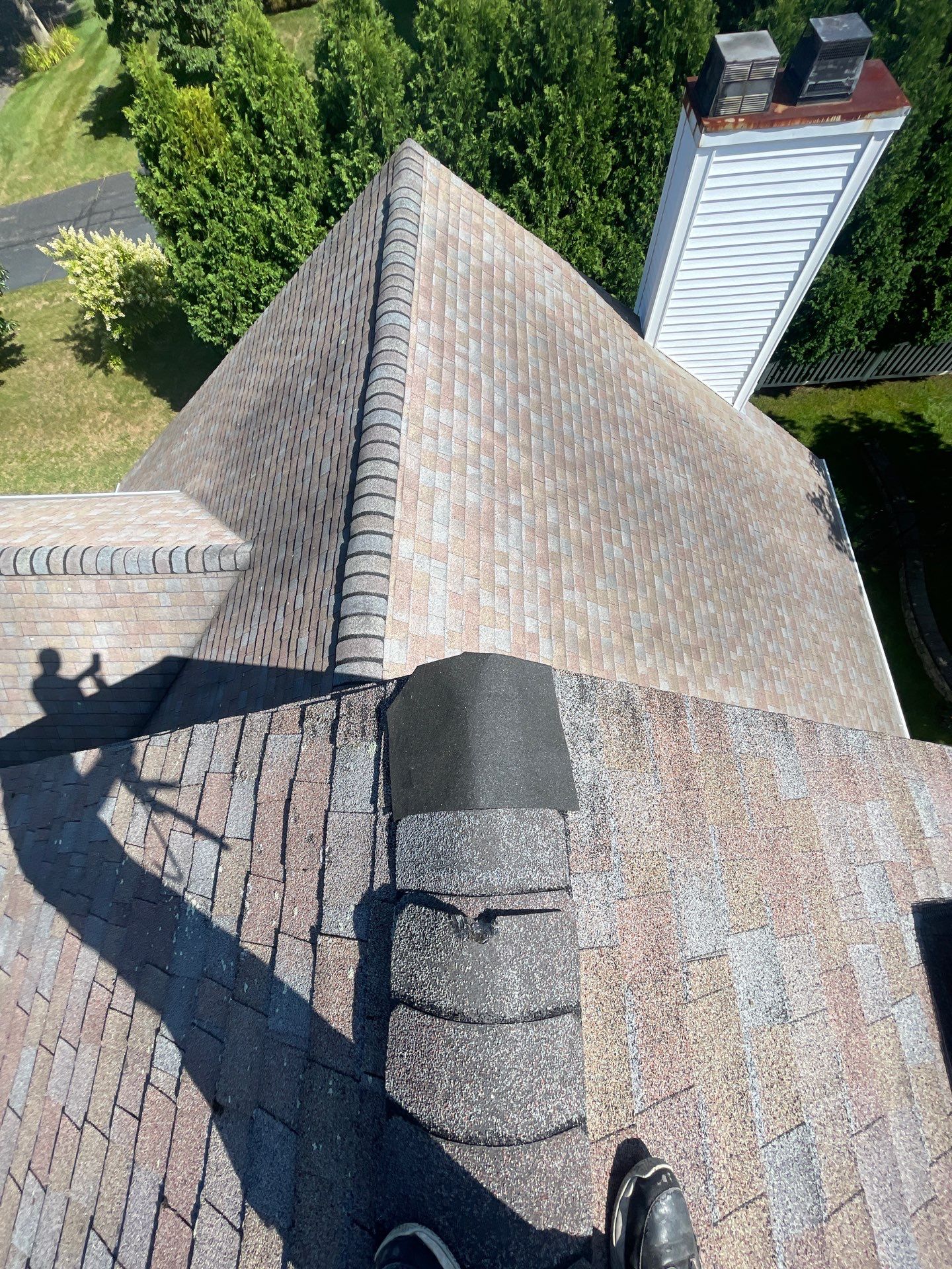 Residential Roofing Installation using Owens Corning TruDefinition Duration AR - Driftwood by A Plus Exterior