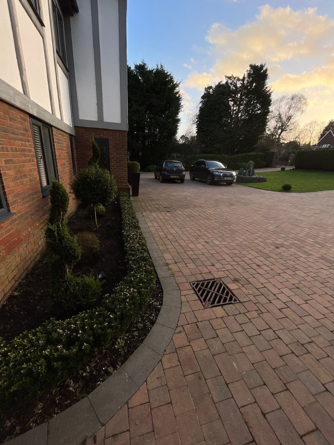 Roof and Driveway Clean using Mosmatic FSC and Biocide by Ges Exterior Cleaning ltd