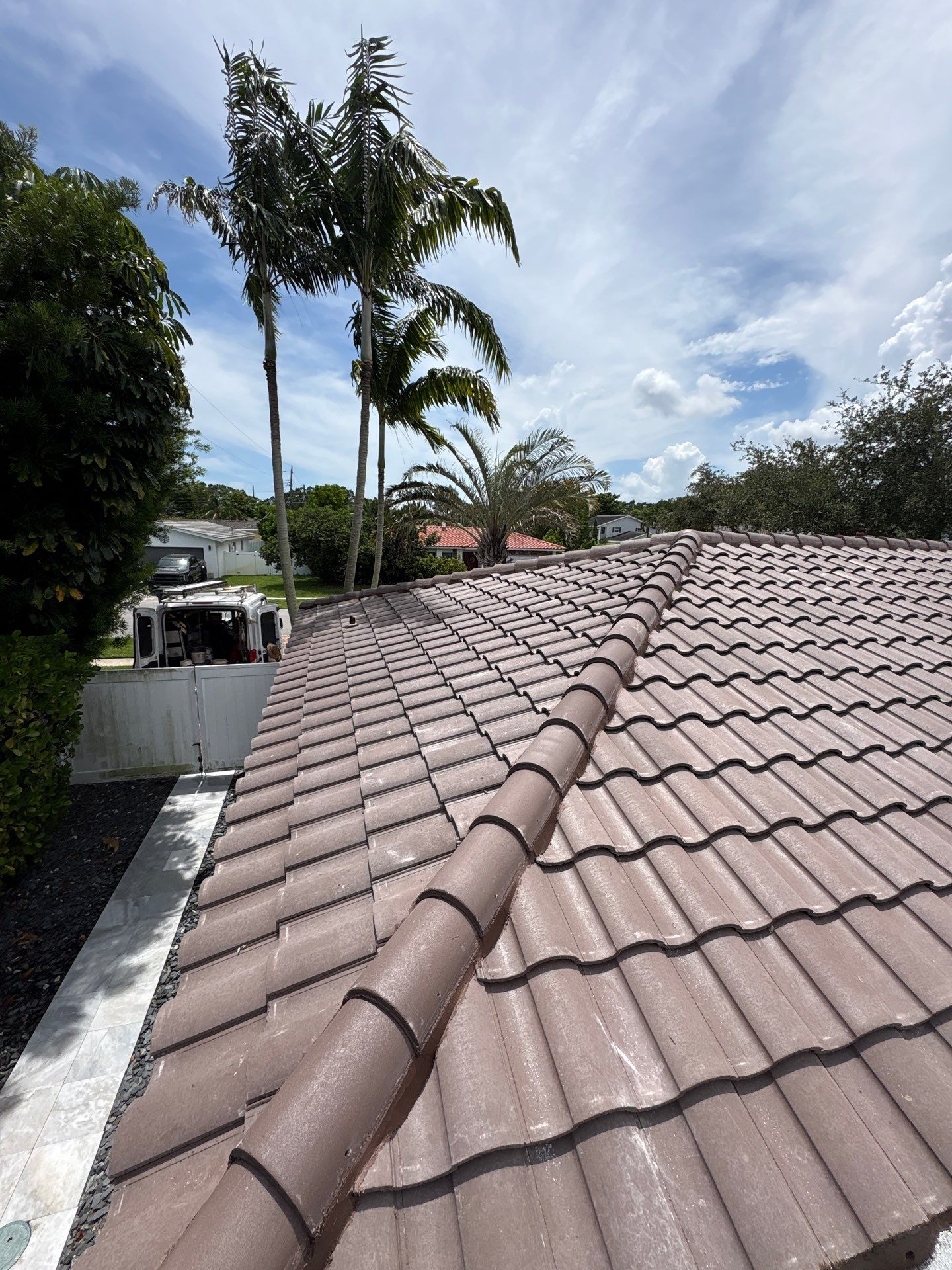 Residential Roofing Installation using Eagle Roofing Tile by BLUES BROTHERS ROOFING