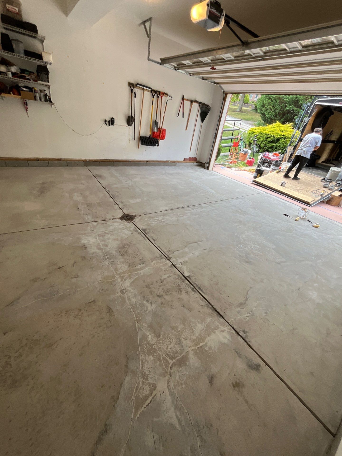 Porch + Garage Project in PITTSBURGH by Floors in a Day, Inc