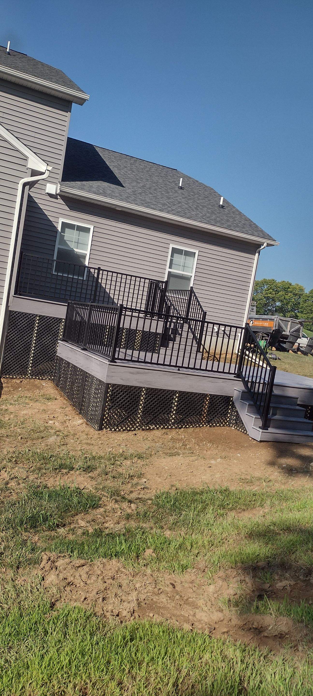 Deck Project in Sinking Spring by Wyomissing Construction LLC 