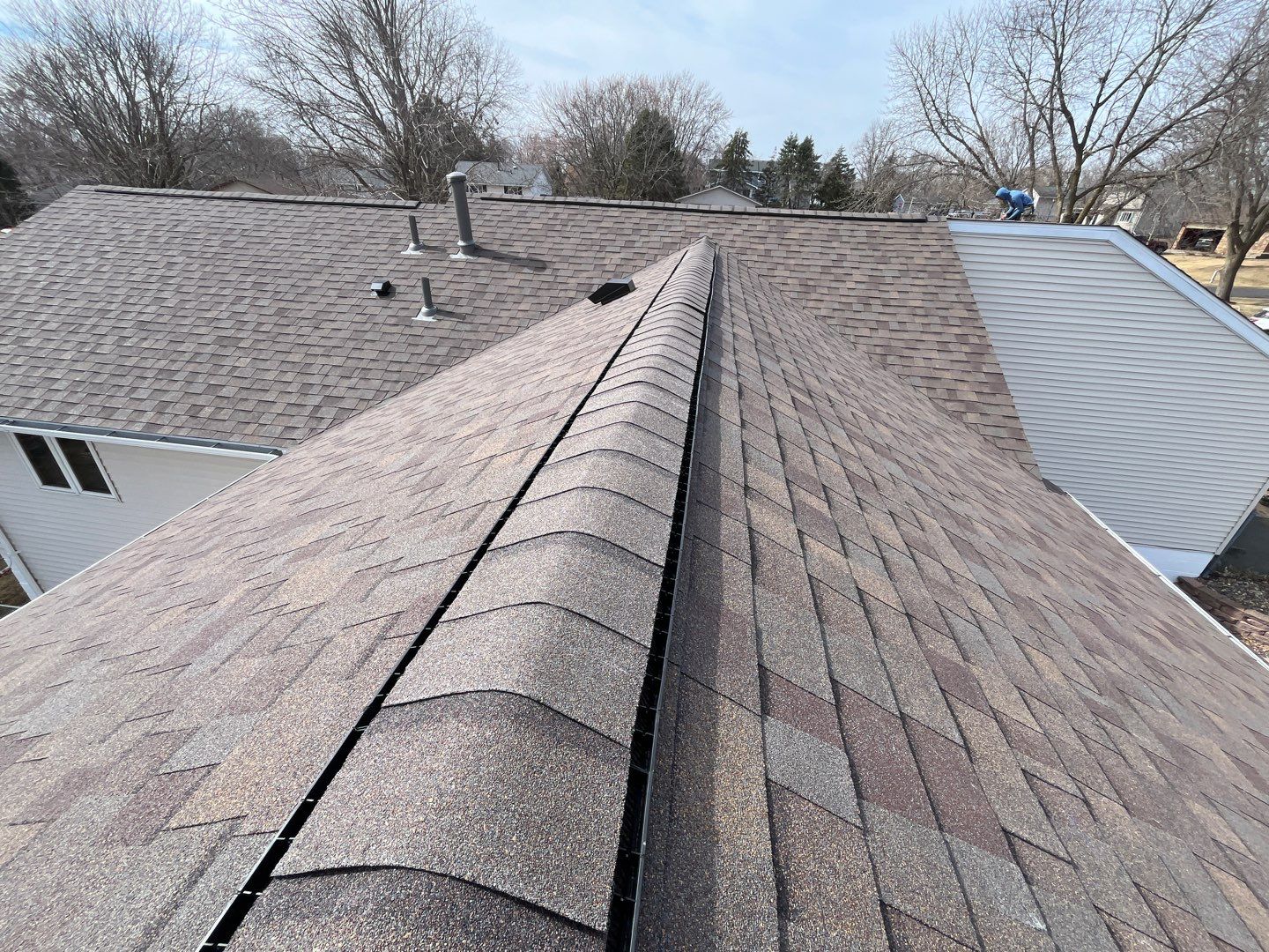 Hail Damage Roof Replacement – Owens Corning Duration in Teak | Cottage Grove, MN by First Impressions Exteriors