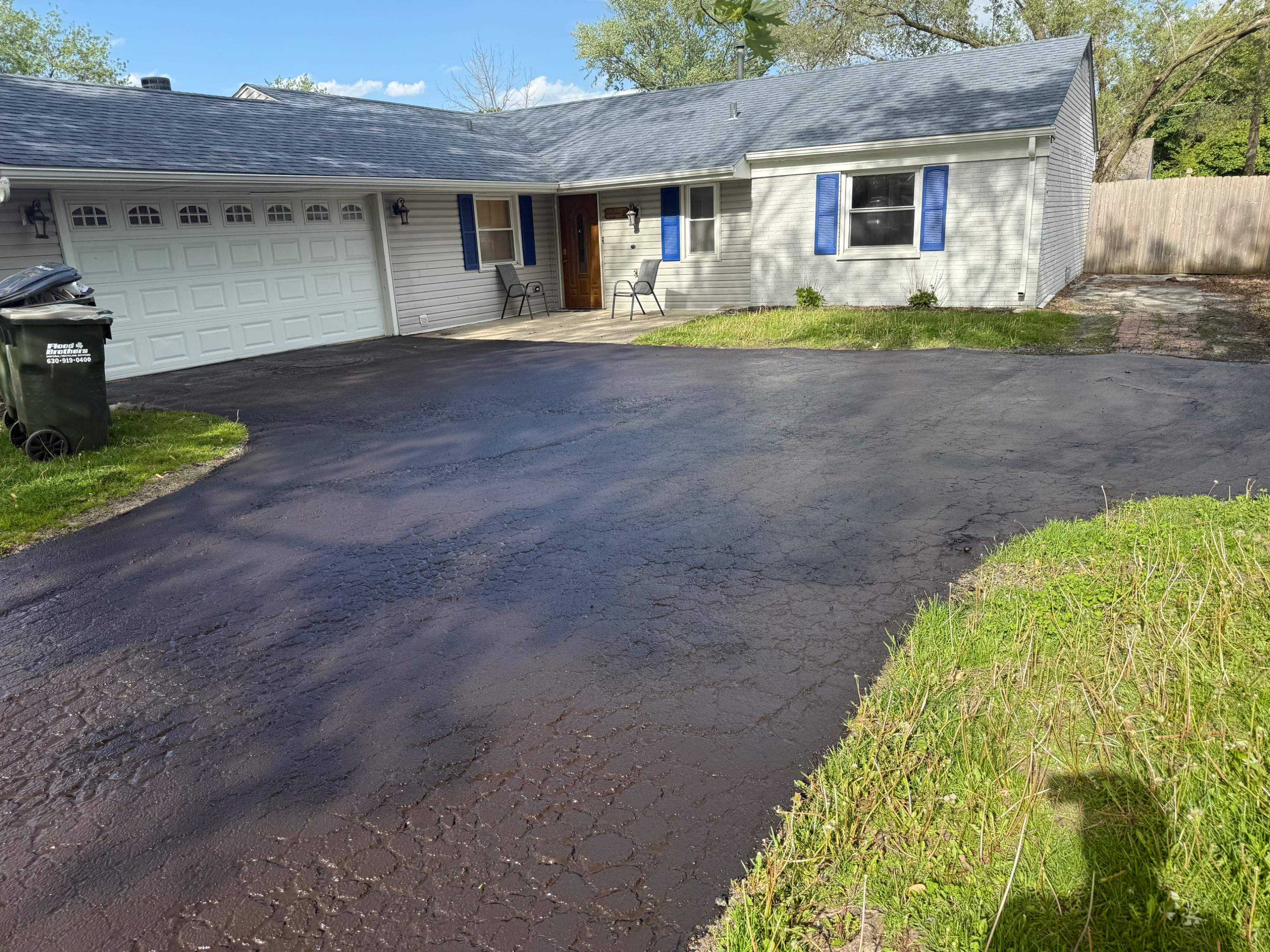 Temporary Asphalt Repair & Sealcoating by PaveRight Concrete&Asphalt LLC