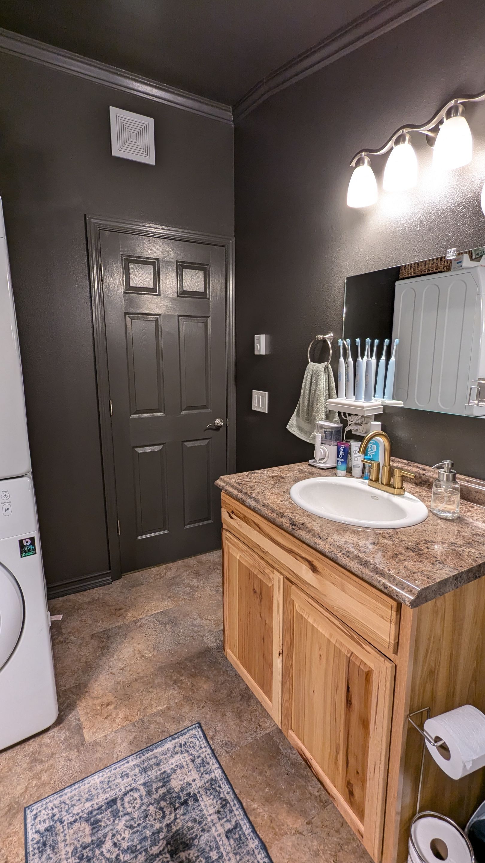 Bathroom Transformation! by Midnight Sun Painting