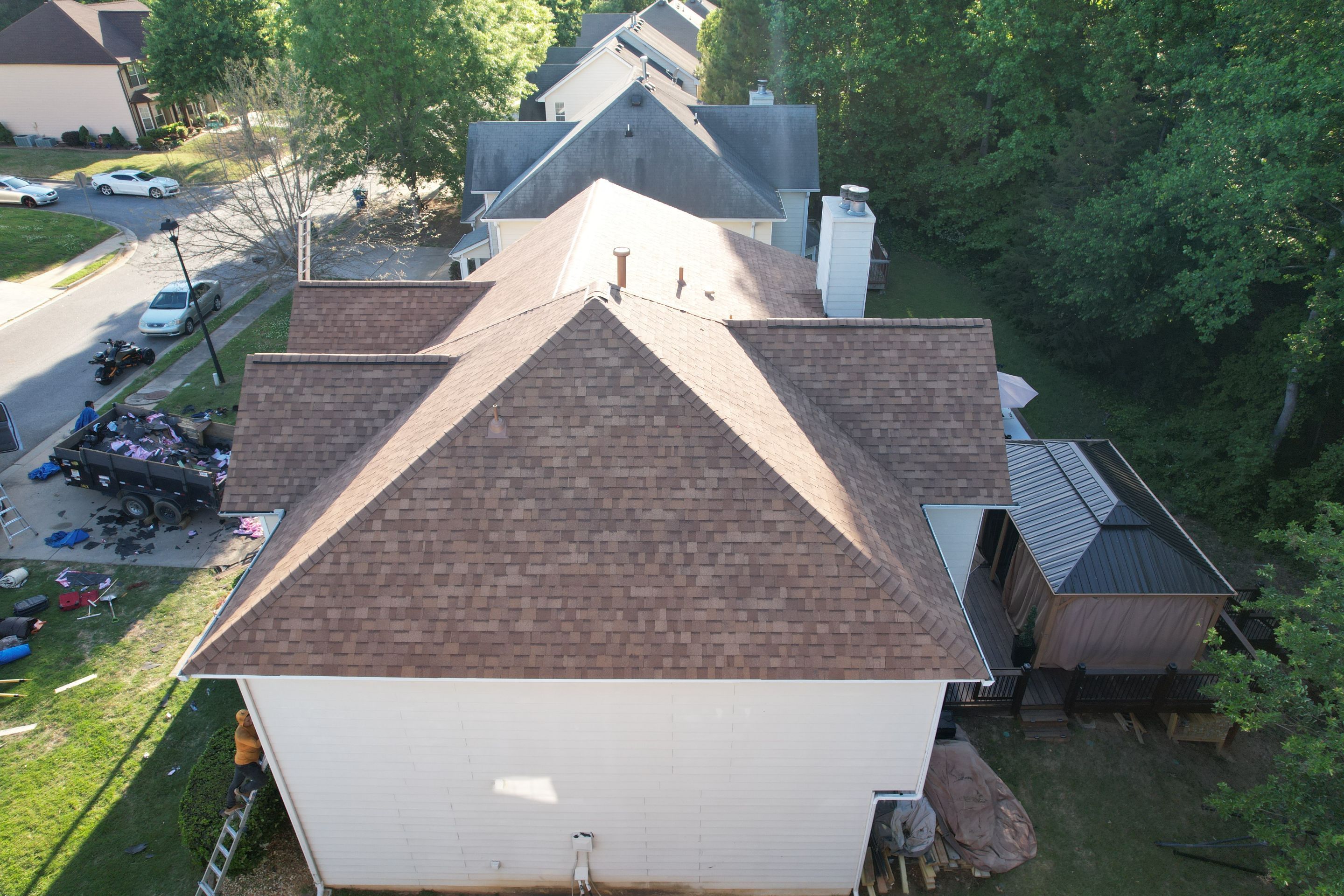 Residential Roof Replacement using Owens Corning by Inspector Roofing and Restoration