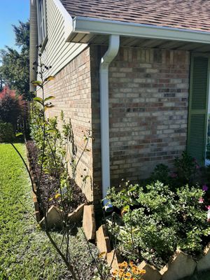 Gutter Installation using K-Style Gutters