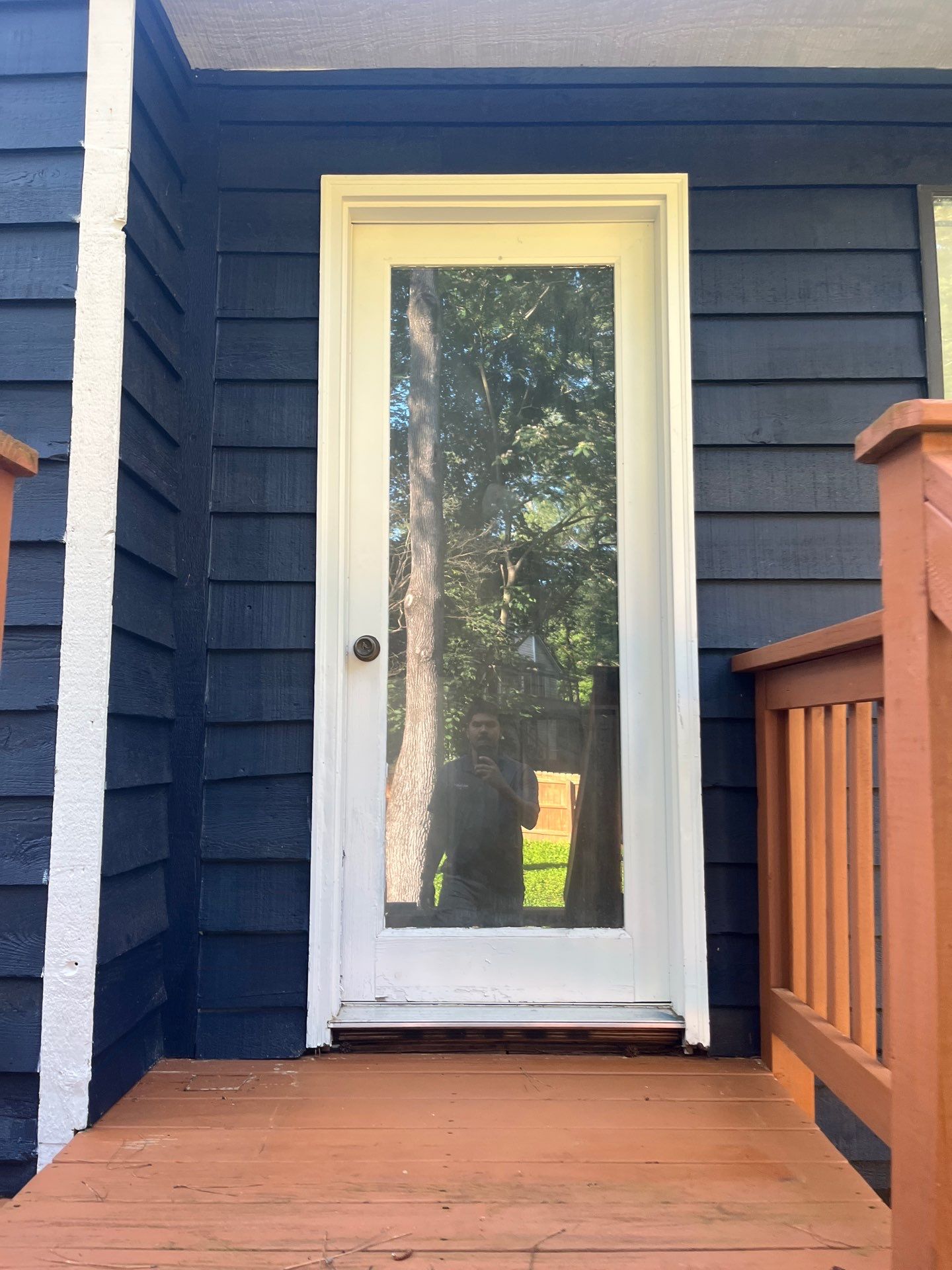 Three Door Installations using Harris Fiberglass Doors by Nelson Exteriors