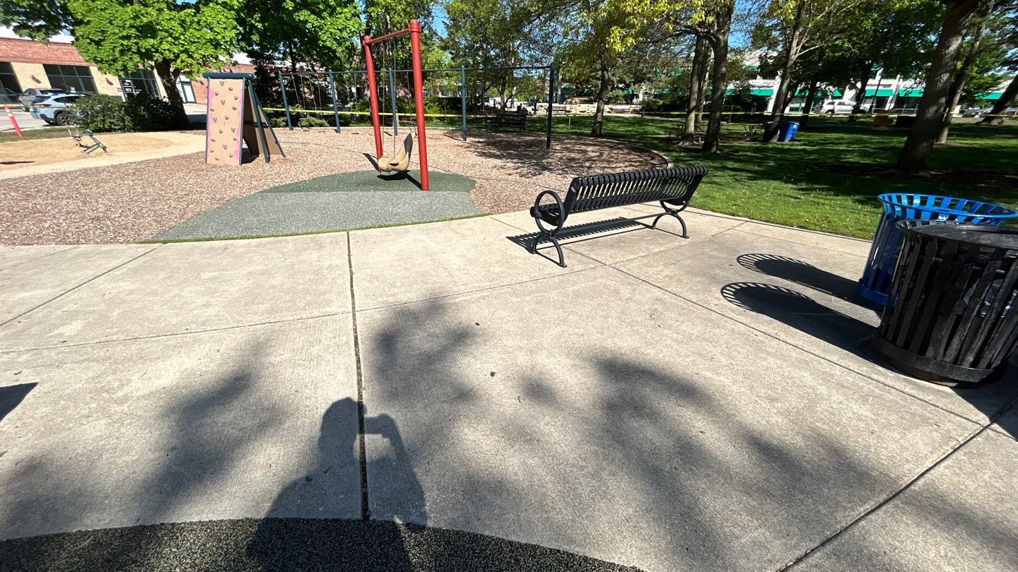 Playground cleaning by Northern Power Washing LLC.