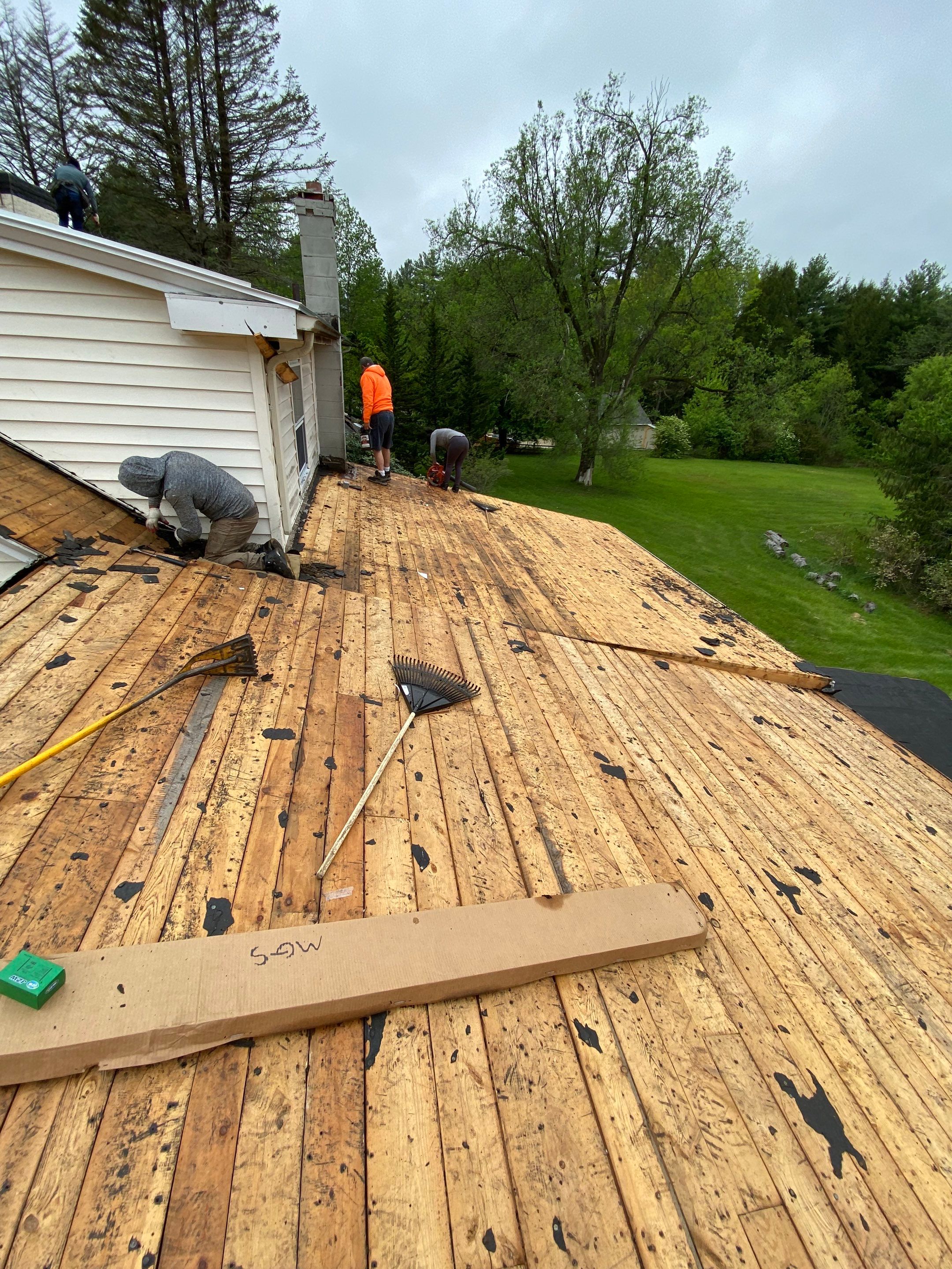 Residential Roofing Installation using GAF Timberline HDZ by Sensible Home Solutions