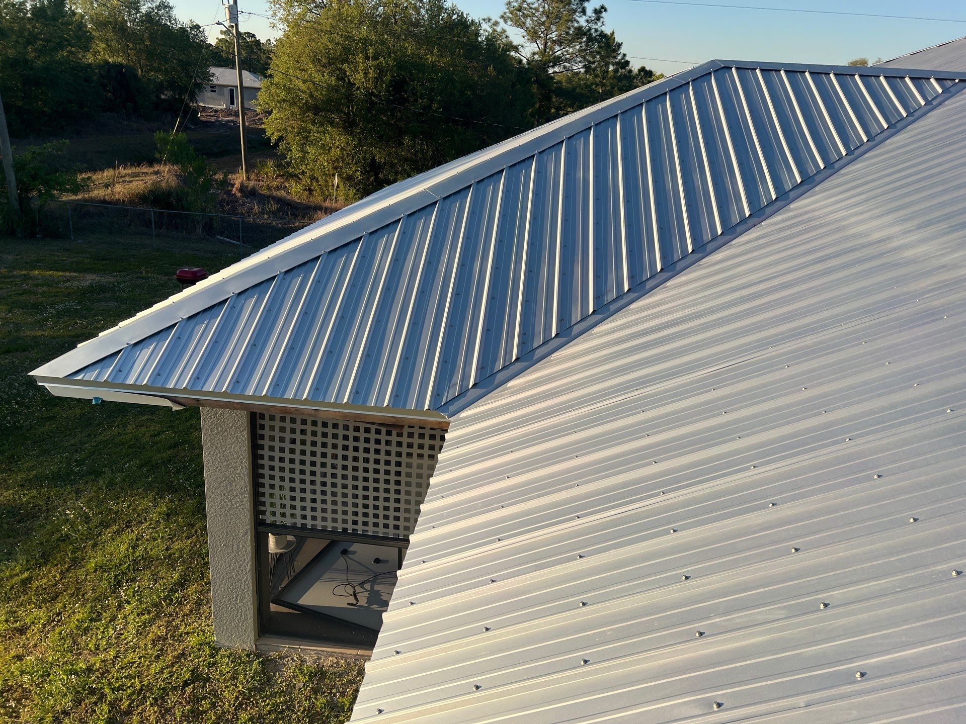 Residential Roofing Installation using Durabull Classic Rib Panel by Durabilis Roofing INC