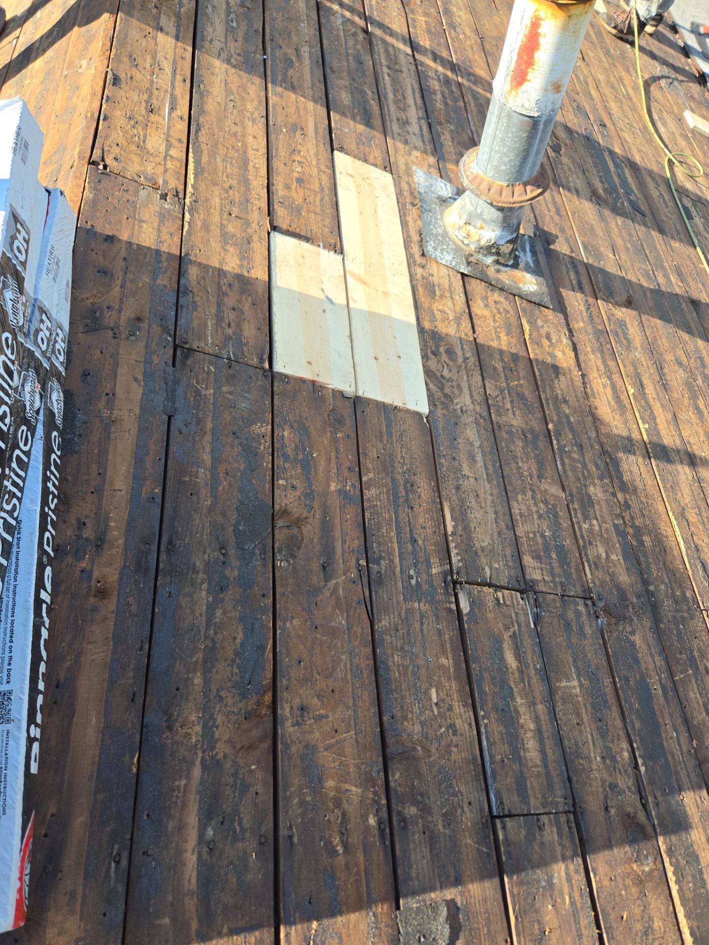 Atlas Pinnacle, Color, Heatherblend, Drip Edge, Color, Royal Brown by Eagle Eye Roofing