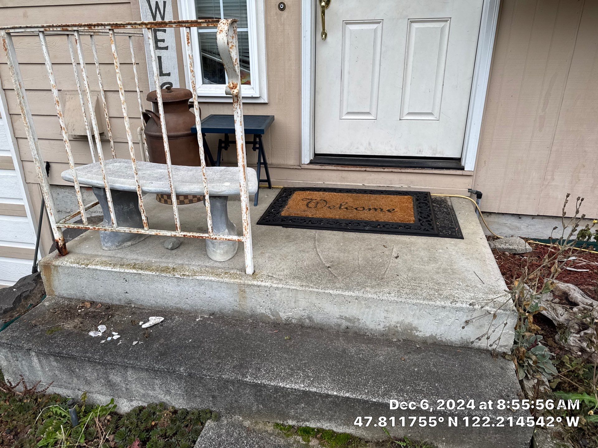Concrete Front Stair Repair | Bothell  by Jireh Asphalt & Concrete Inc 