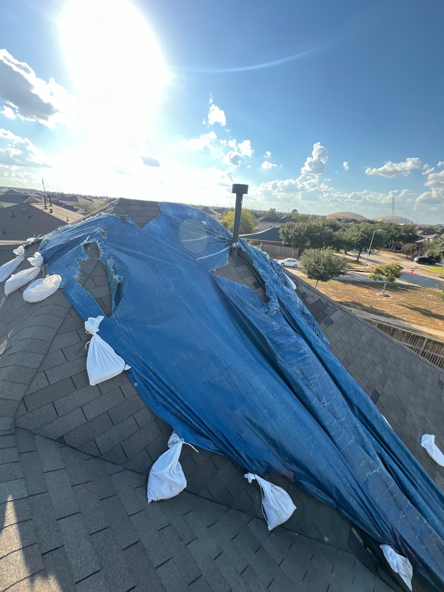 Residential Roofing Repair using Owen's Corning Duration (Lifetime) Shingles by Roof Repair Company