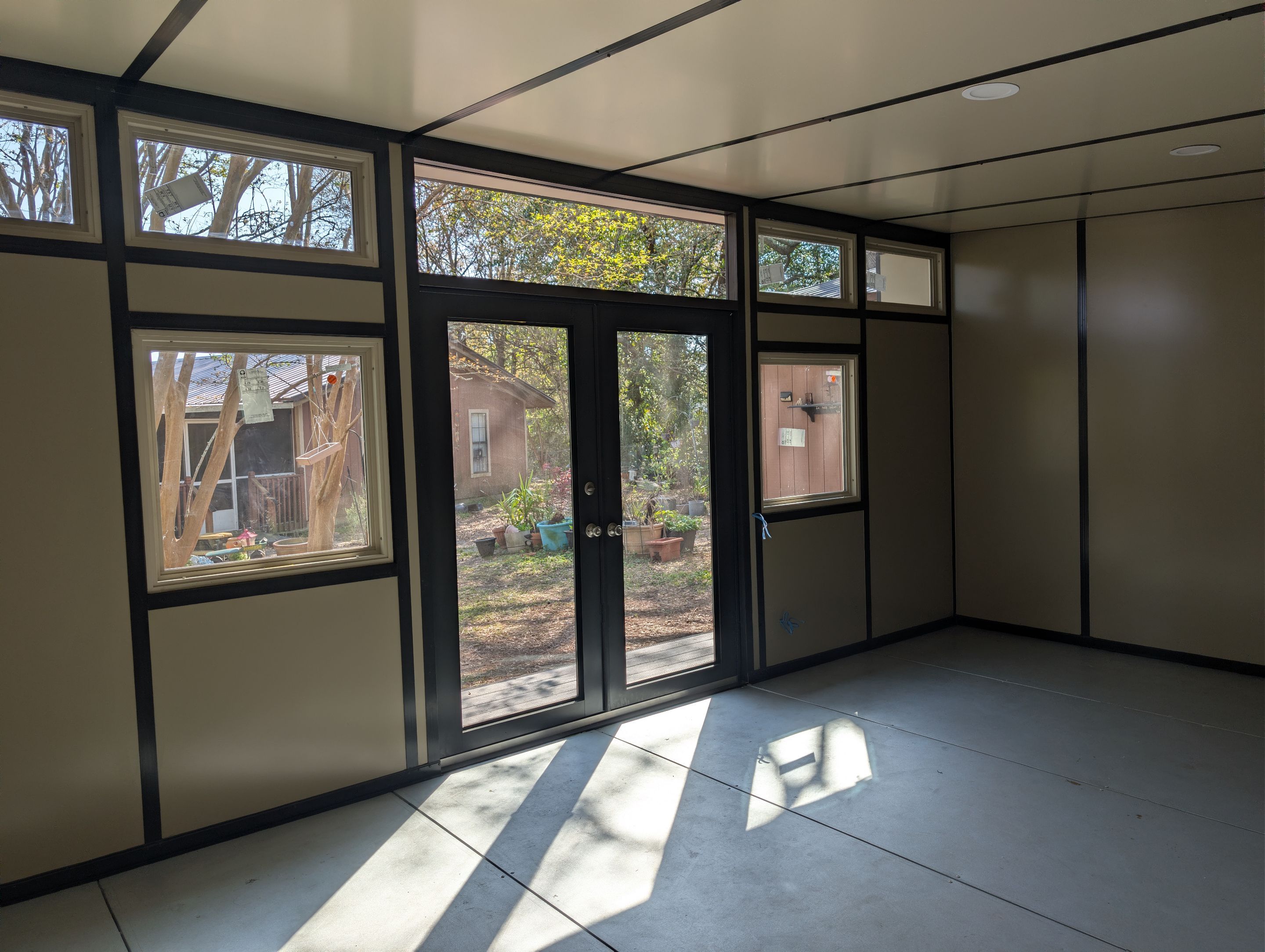 Titan Blockhouse Backyard Home Addition by Titan Sunrooms