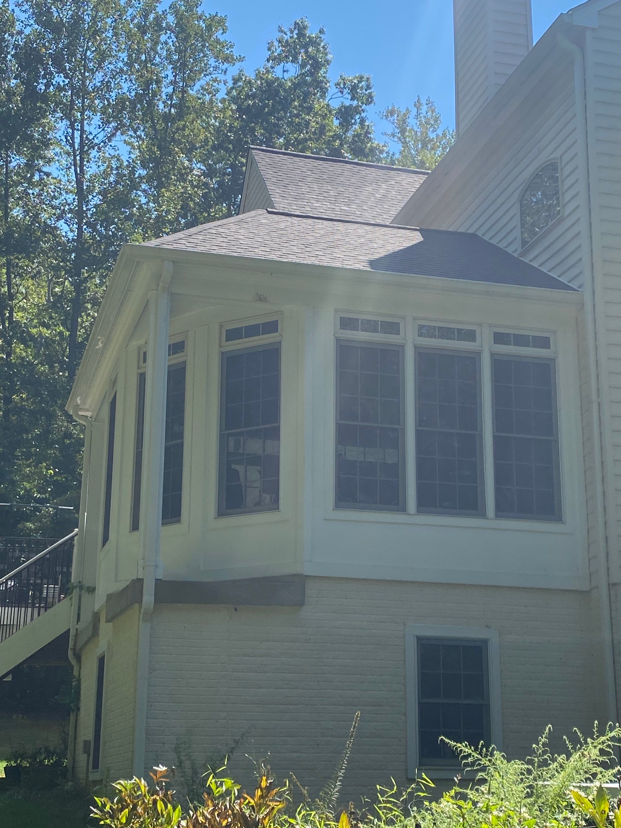 Fairfax station: Residential Roof with CertainTeed Landmark Pro in Max Def Shenandoah  by RM Banning, Inc.