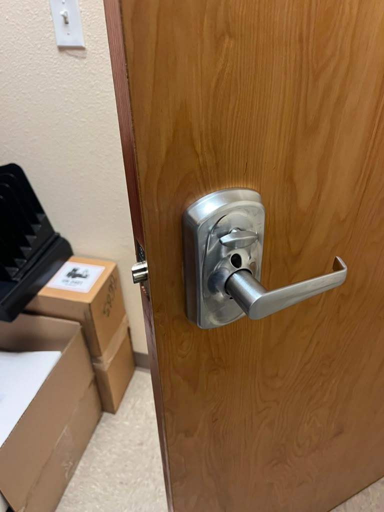Electrical and lighting repairs at a local clinic by Castro Brothers Solutions
